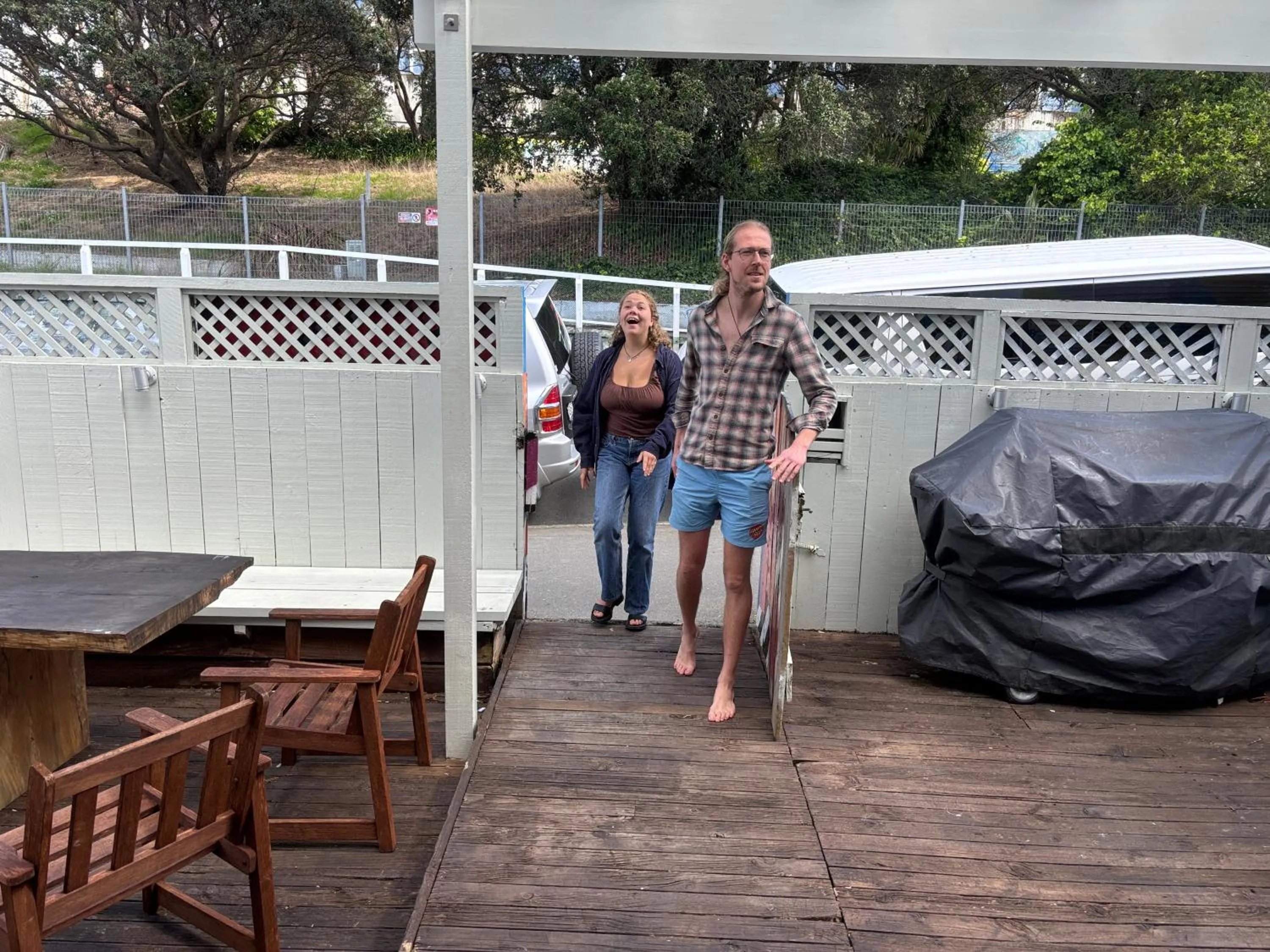 Balcony/Terrace in Worldwide Backpackers