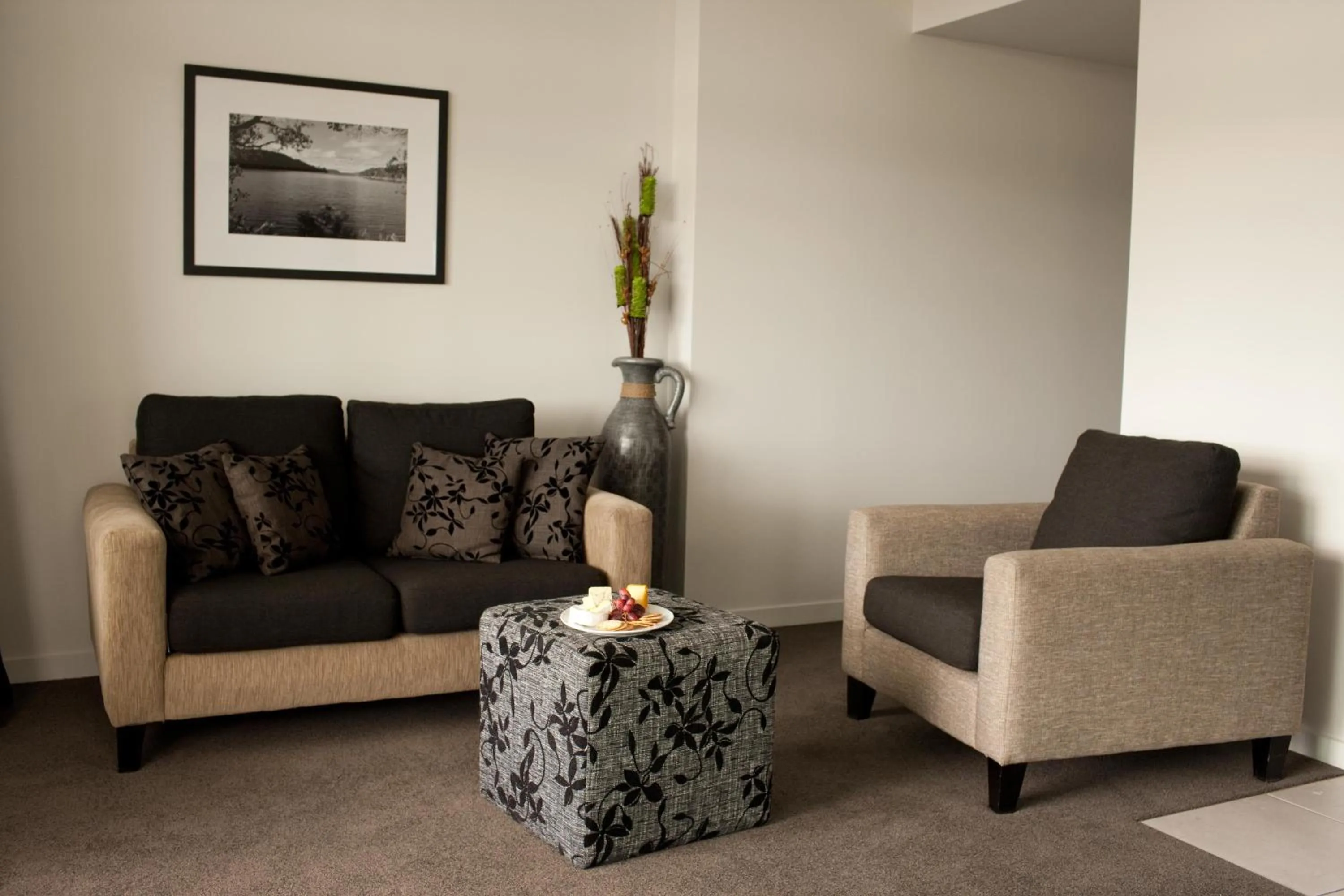 Living room in Quest Rotorua Central