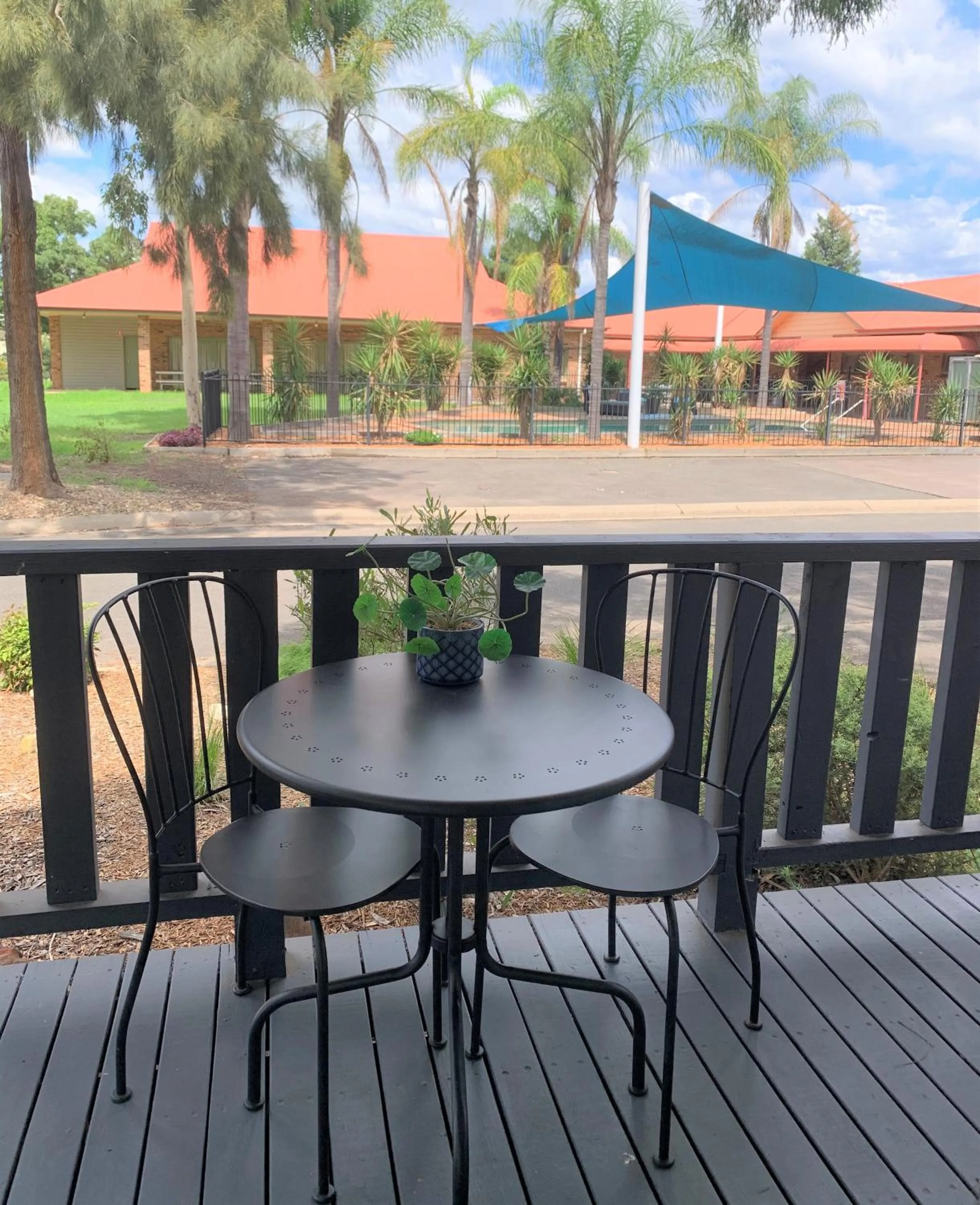 Patio in Nepean Shores by Gateway Lifestyle Holiday Parks