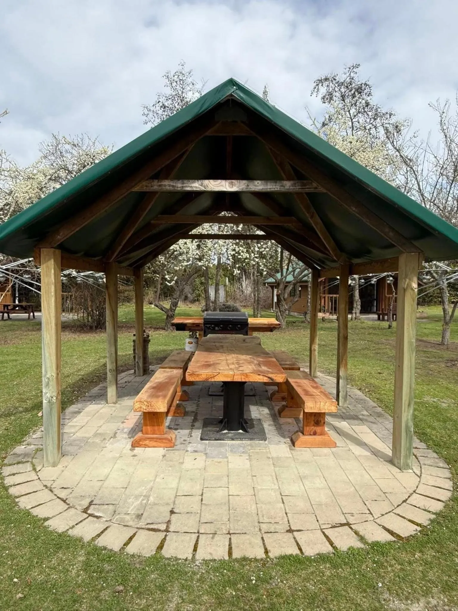 BBQ facilities in Central Chalets Ltd