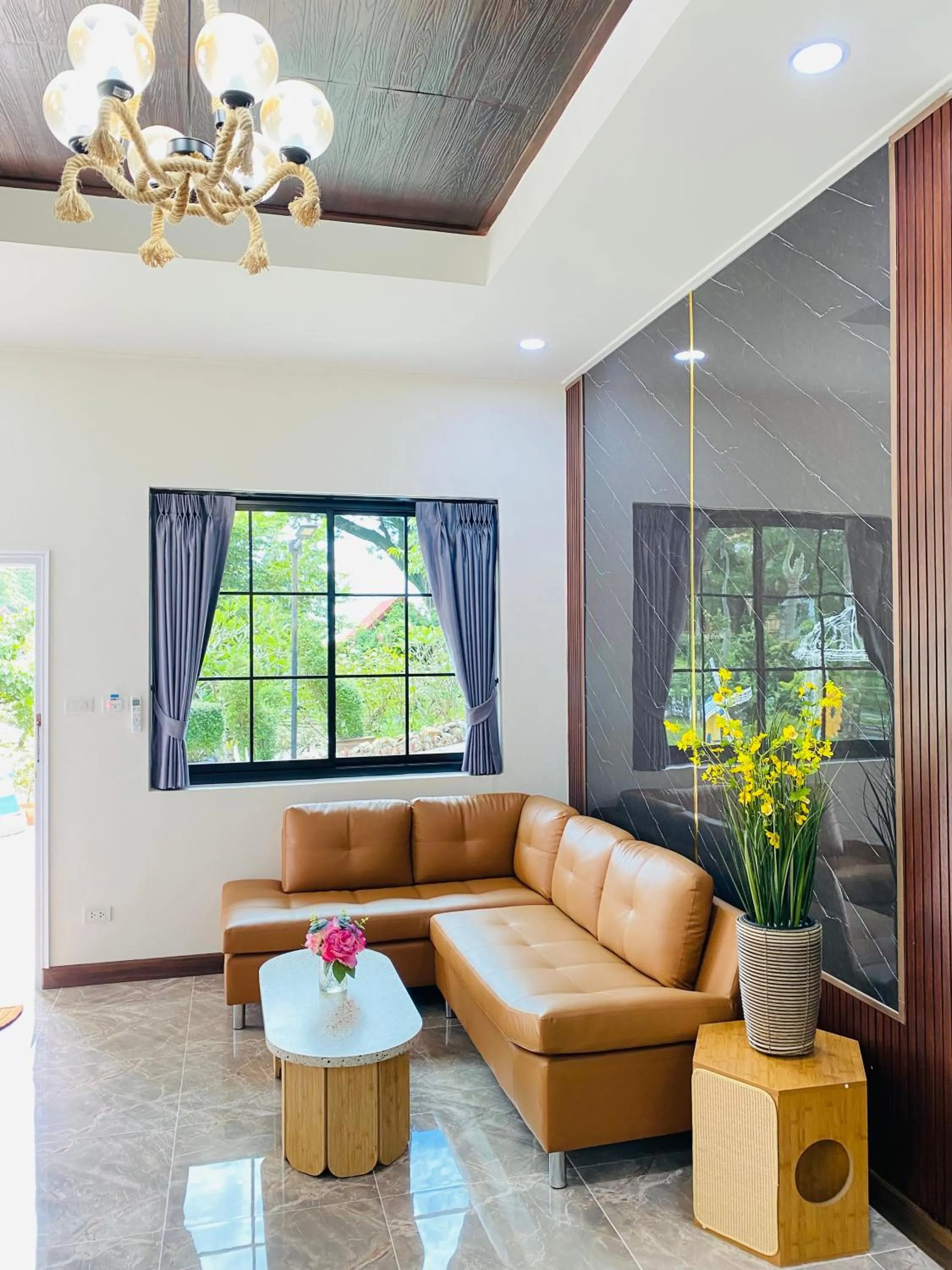 Living room in Siray Green Resort