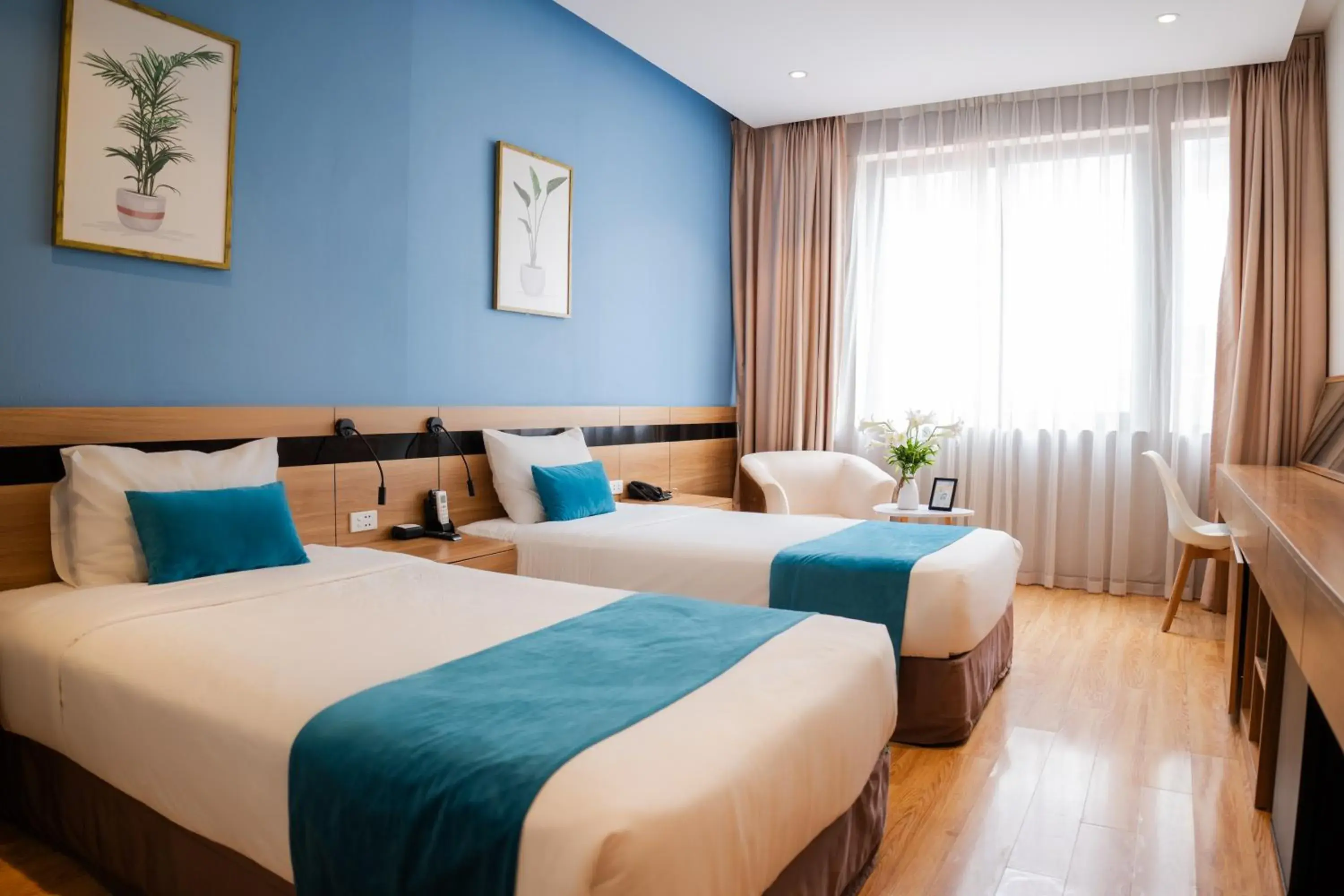 Deluxe Twin Room - single occupancy in Mango Hotel - Ha Noi Railway station Deluxe Twin Room - single occupancy in Mango Hotel - Ha Noi Railway station