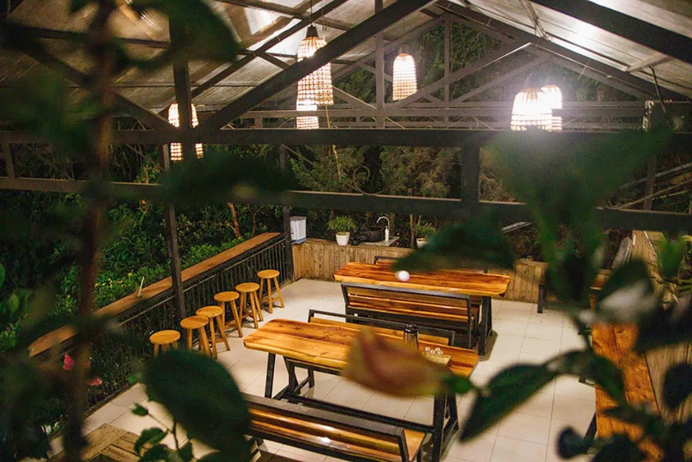Dining area in An Garden Dalat