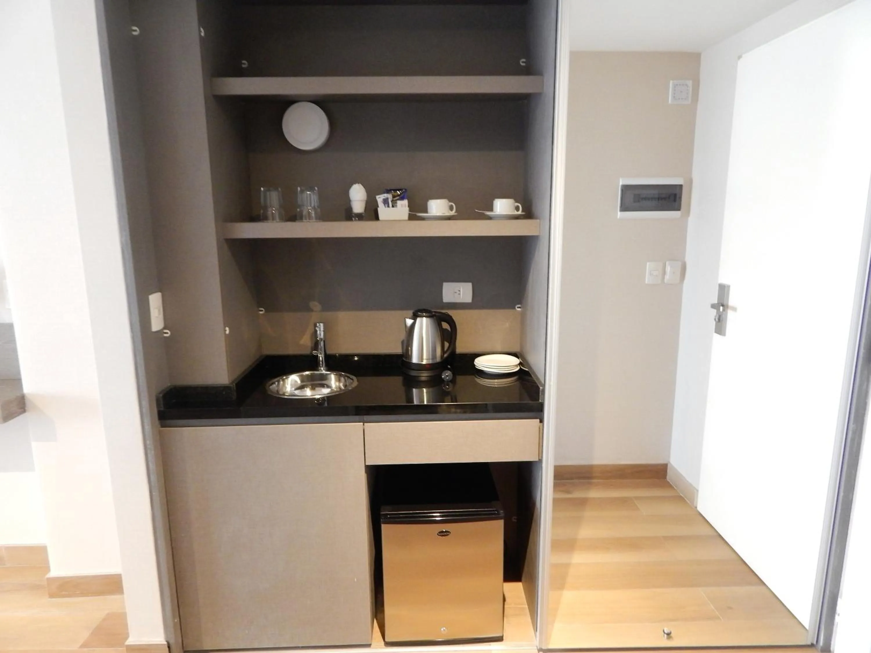 Kitchen or kitchenette in Avellaneda Aparts & Suites