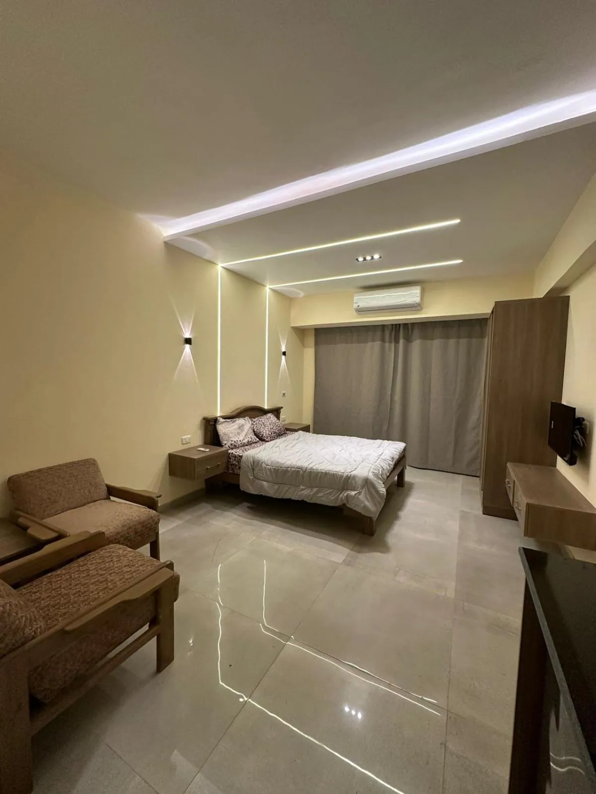 Bed in Bahga Palace 1 Residential Apartments