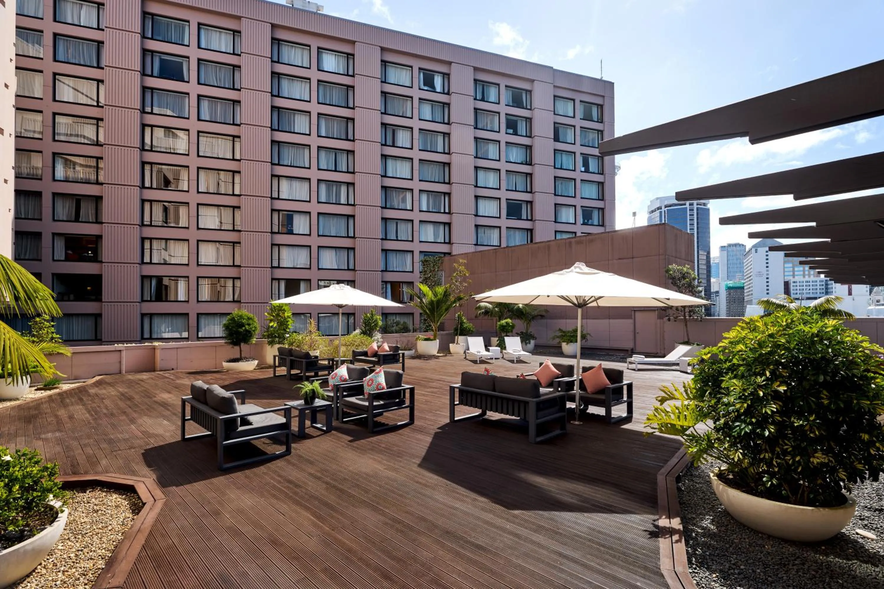 Balcony/Terrace in Grand Millennium Auckland