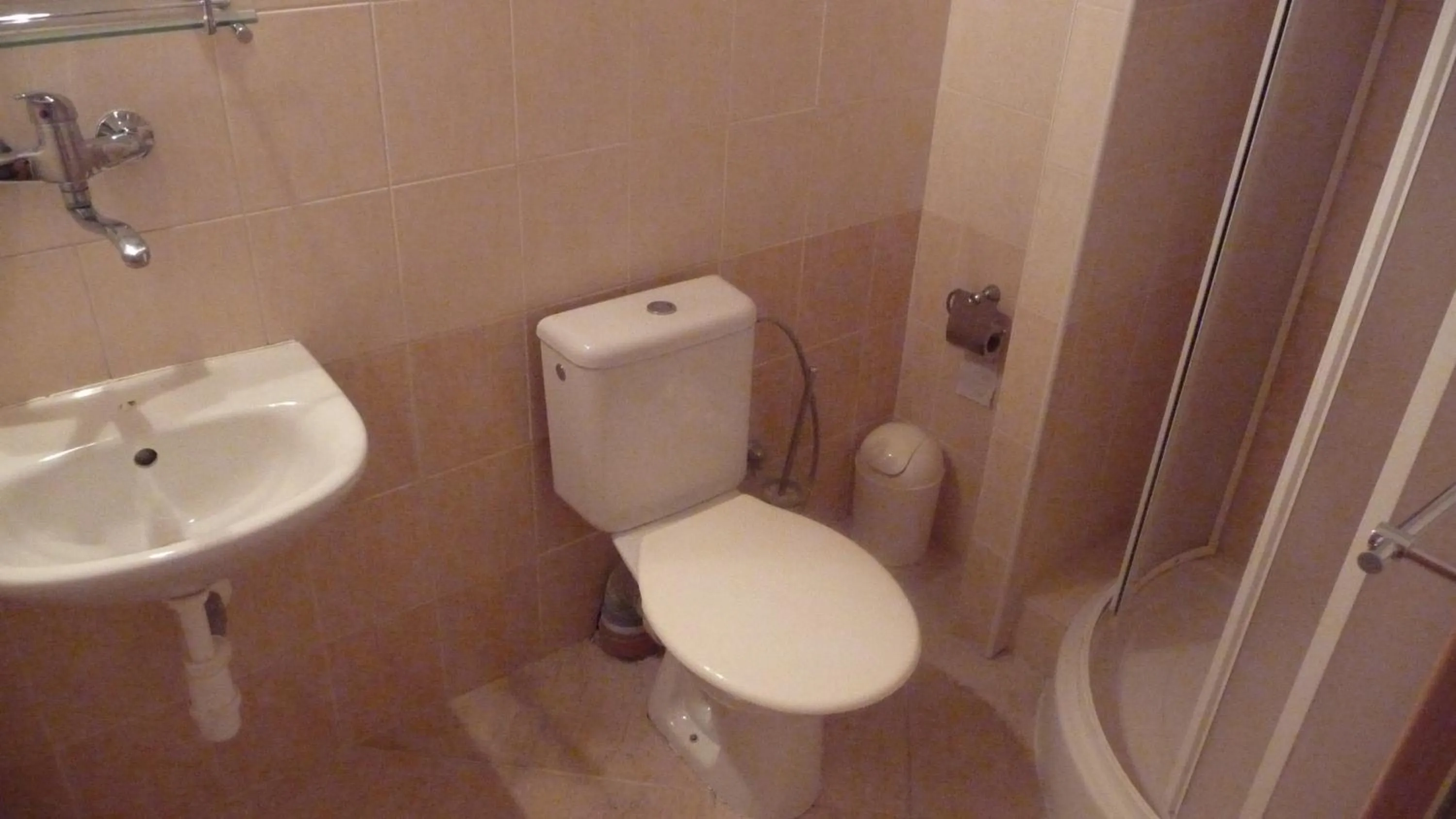 Bathroom in Hotel Štadión