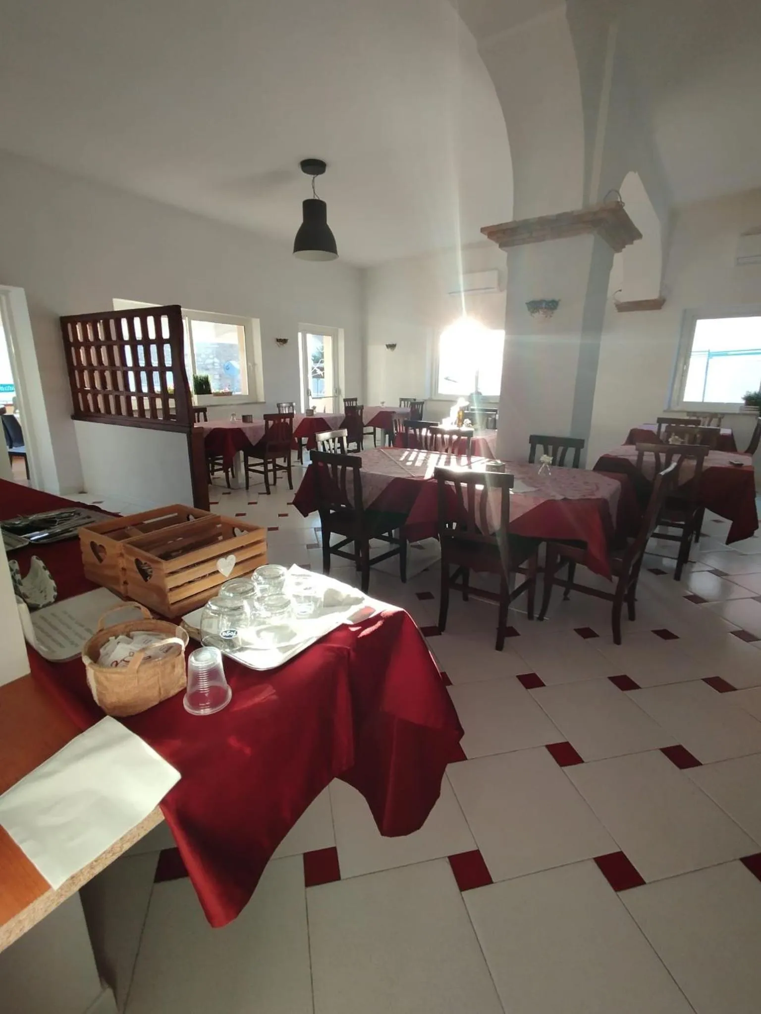 Restaurant/places to eat in Hotel da Alfredo