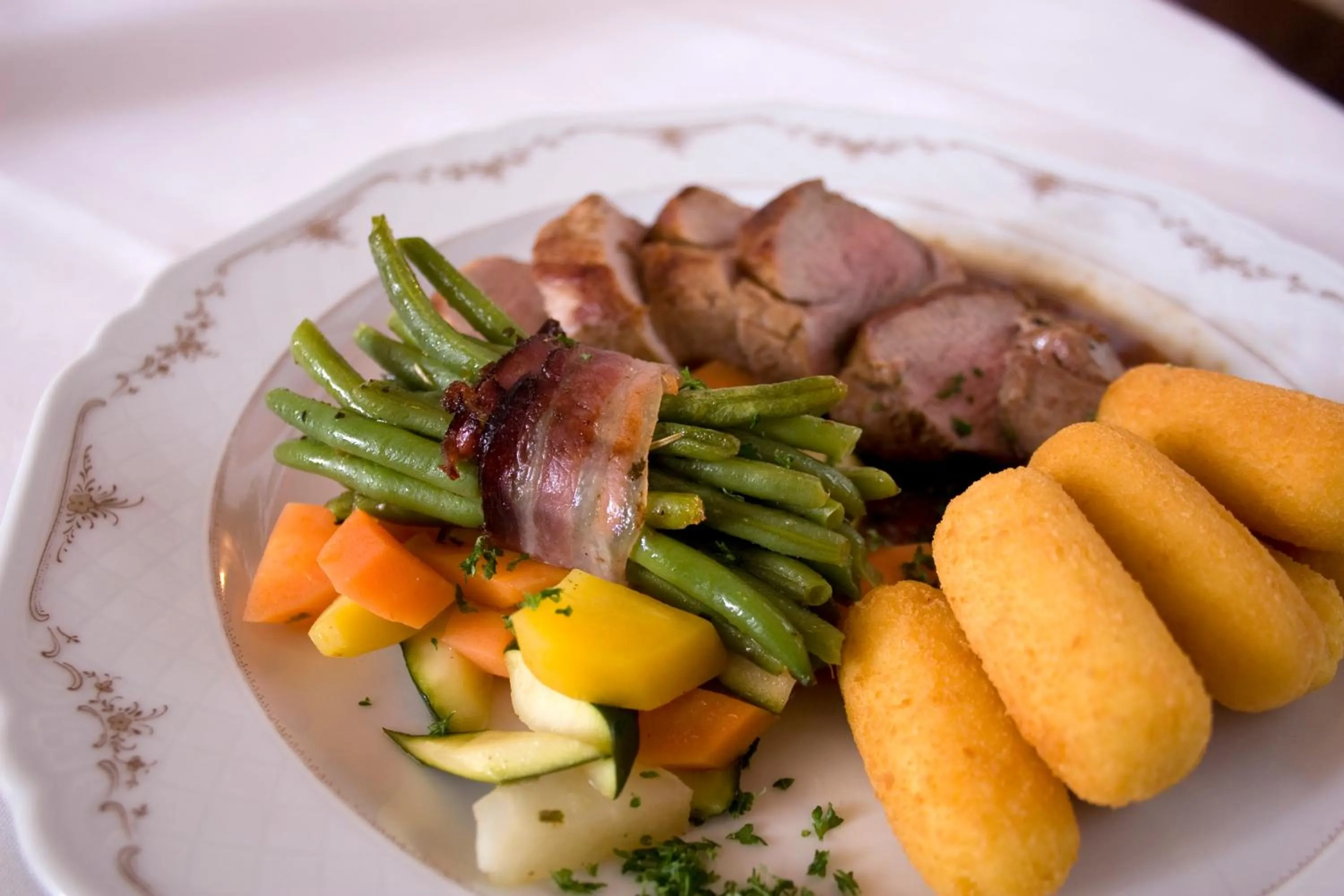 Food in Wochner's Hotel-Sternen Am Schluchsee Hochschwarzwald