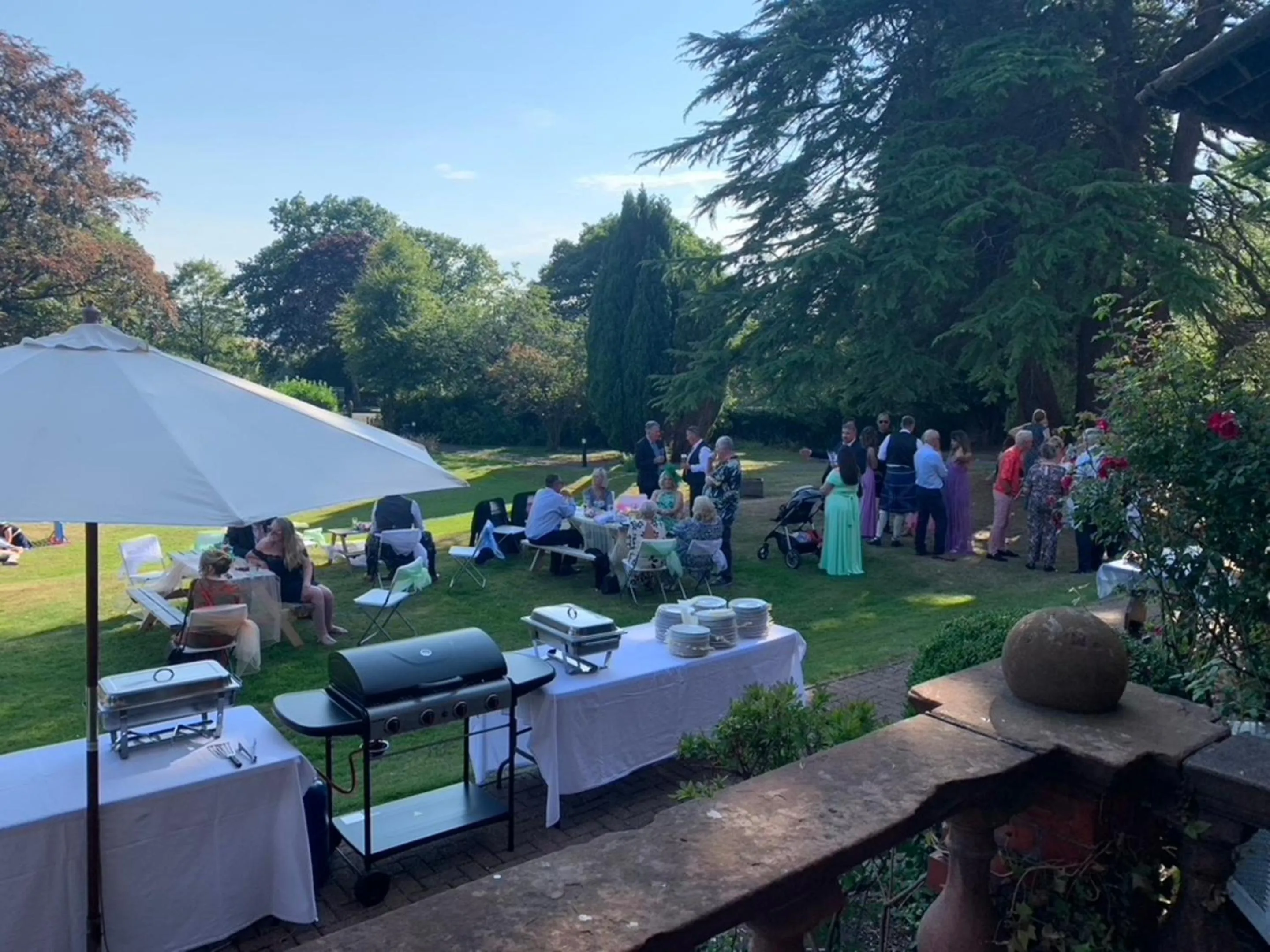 Garden in OYO Dunmar House Hotel