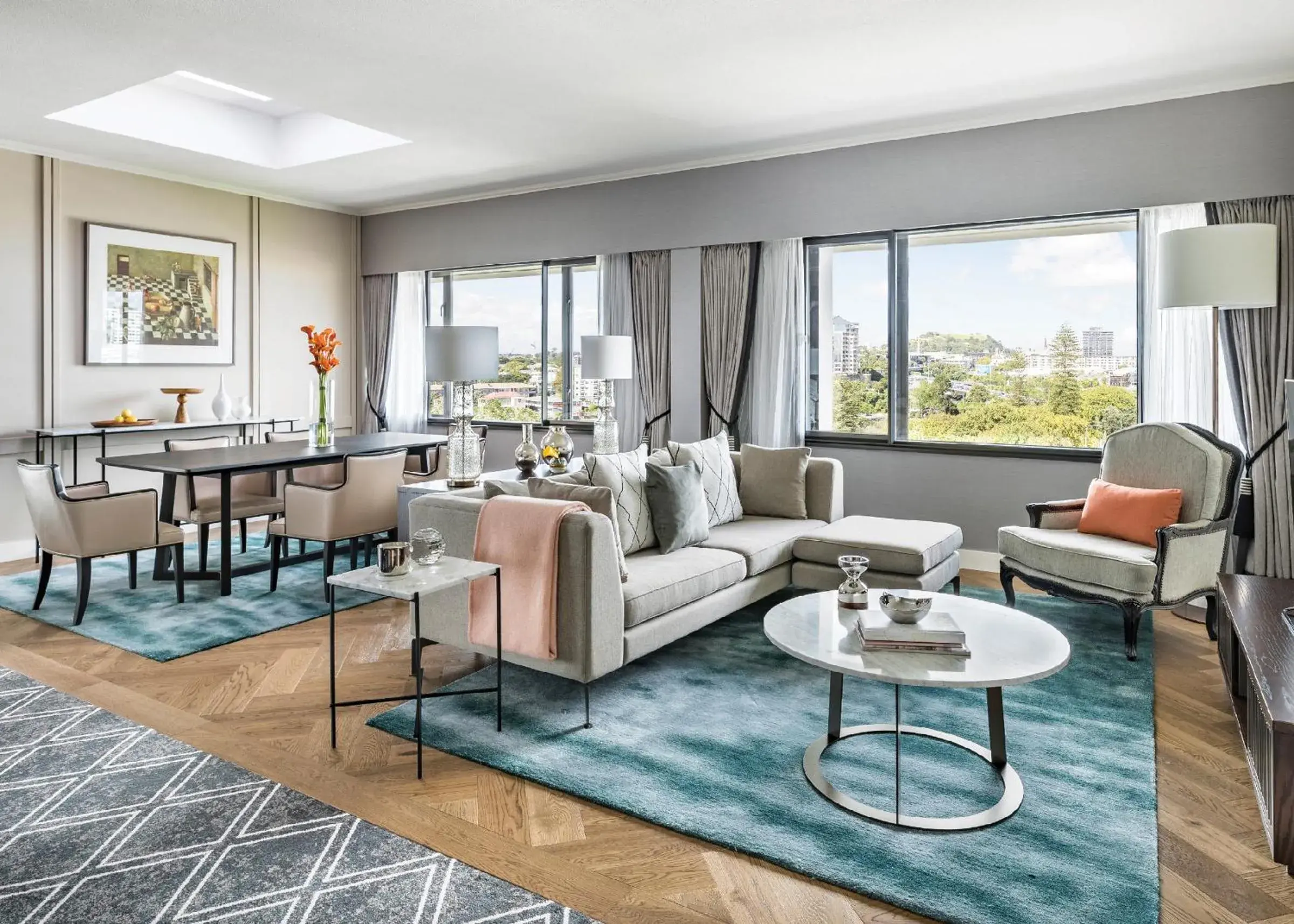 Presidential Suite with Club Access in Cordis, Auckland by Langham Hospitality Group Presidential Suite with Club Access in Cordis, Auckland by Langham Hospitality Group