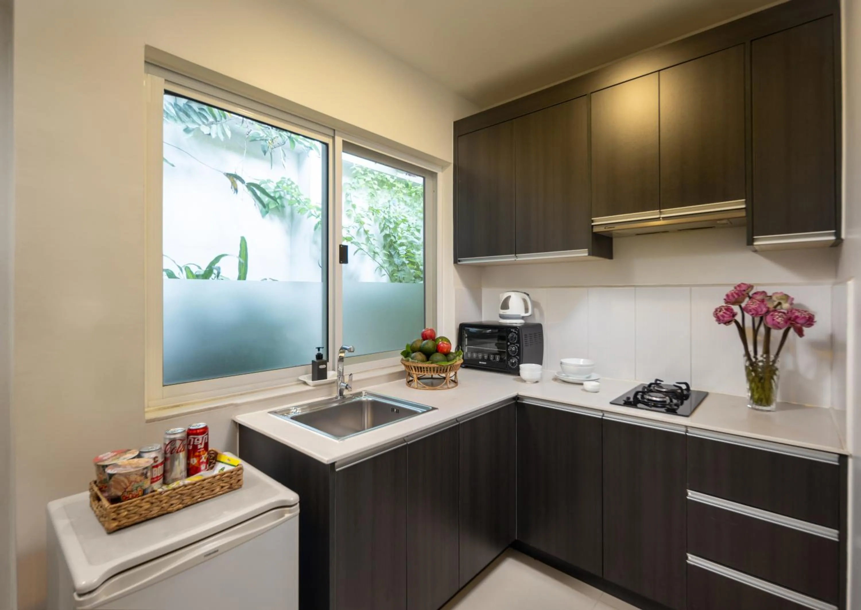 kitchen in Skyline Boutique Hotel