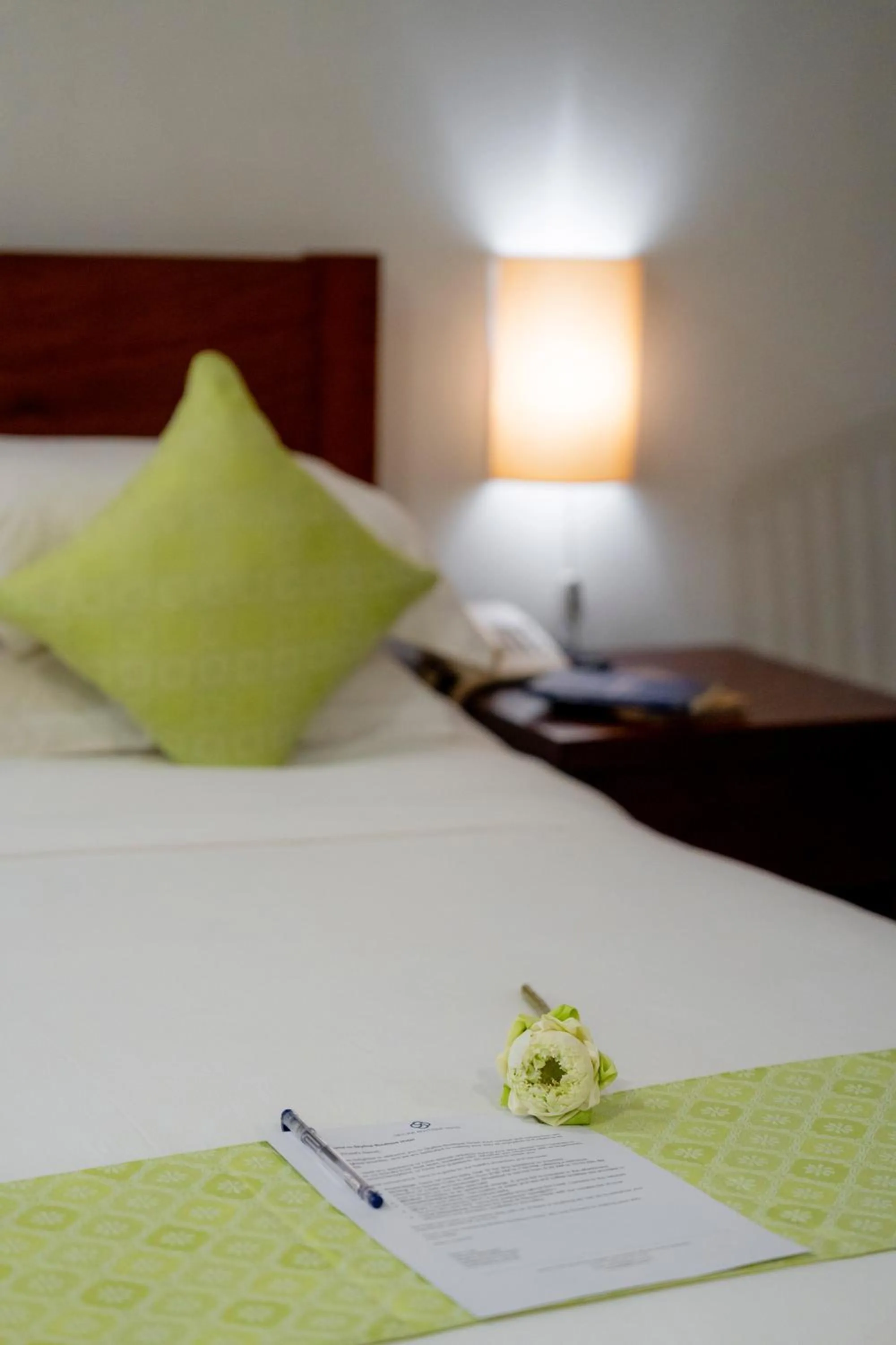 Bed in Skyline Boutique Hotel