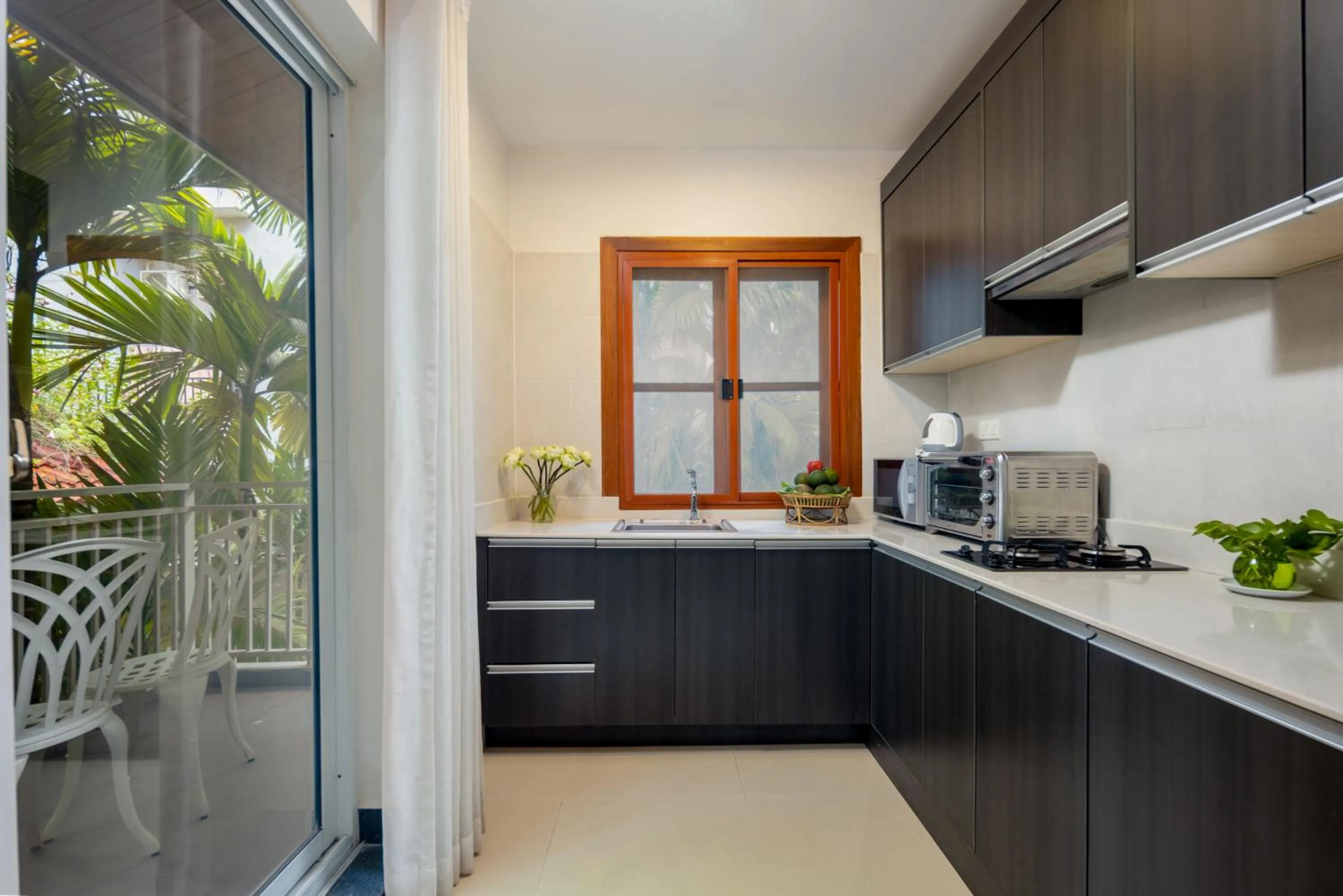 kitchen in Skyline Boutique Hotel