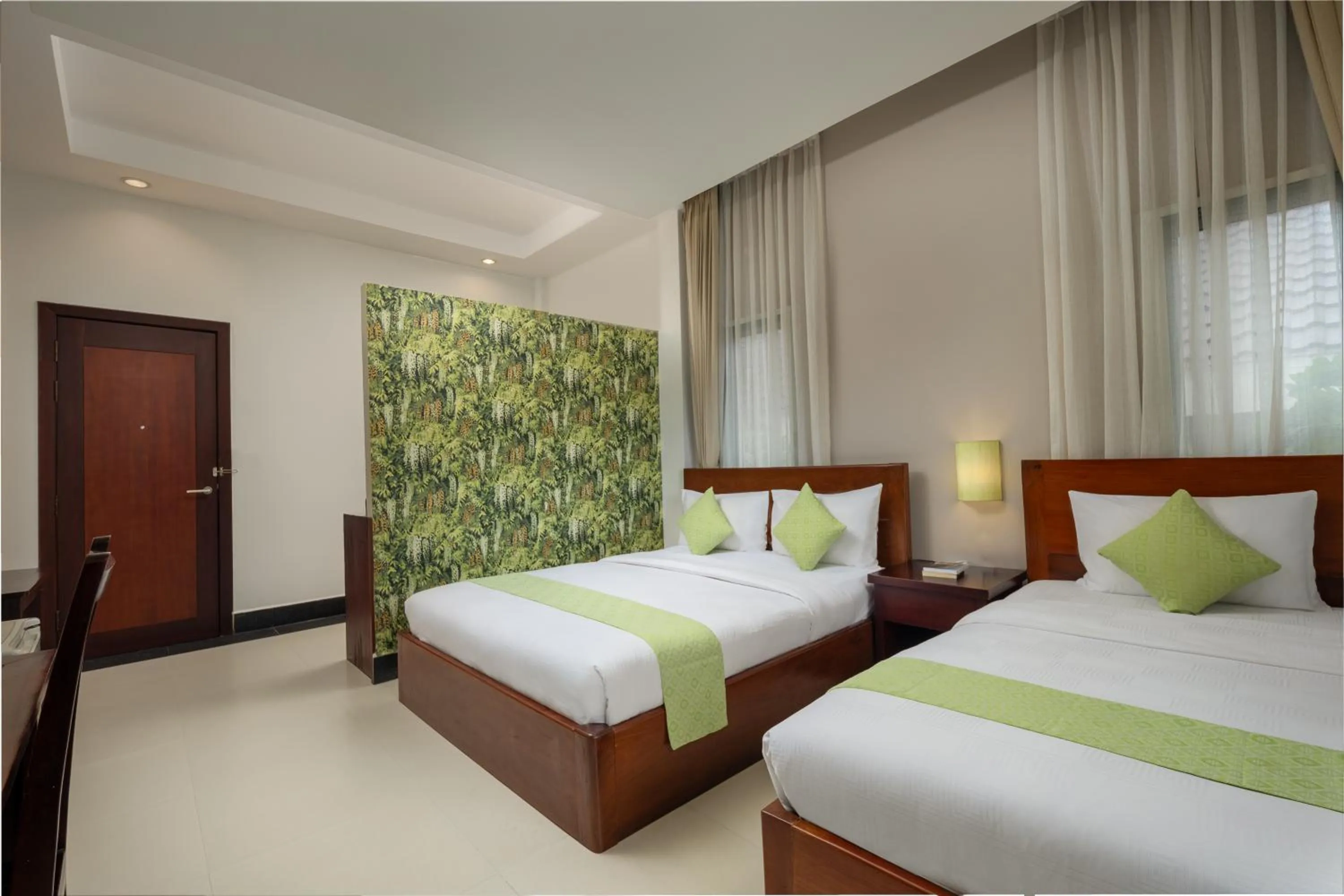 Bed in Skyline Boutique Hotel