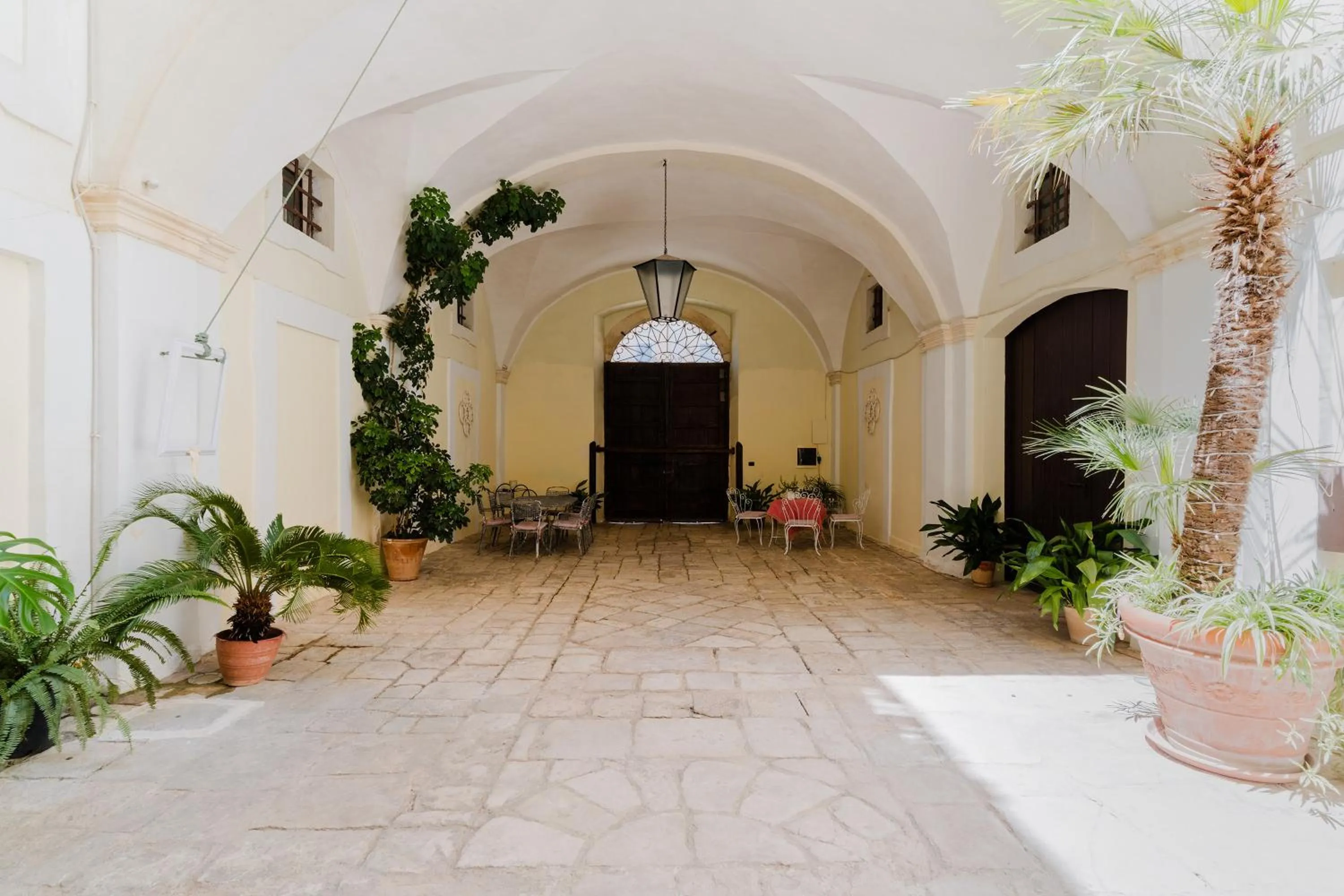 Patio in Palazzo De Castro