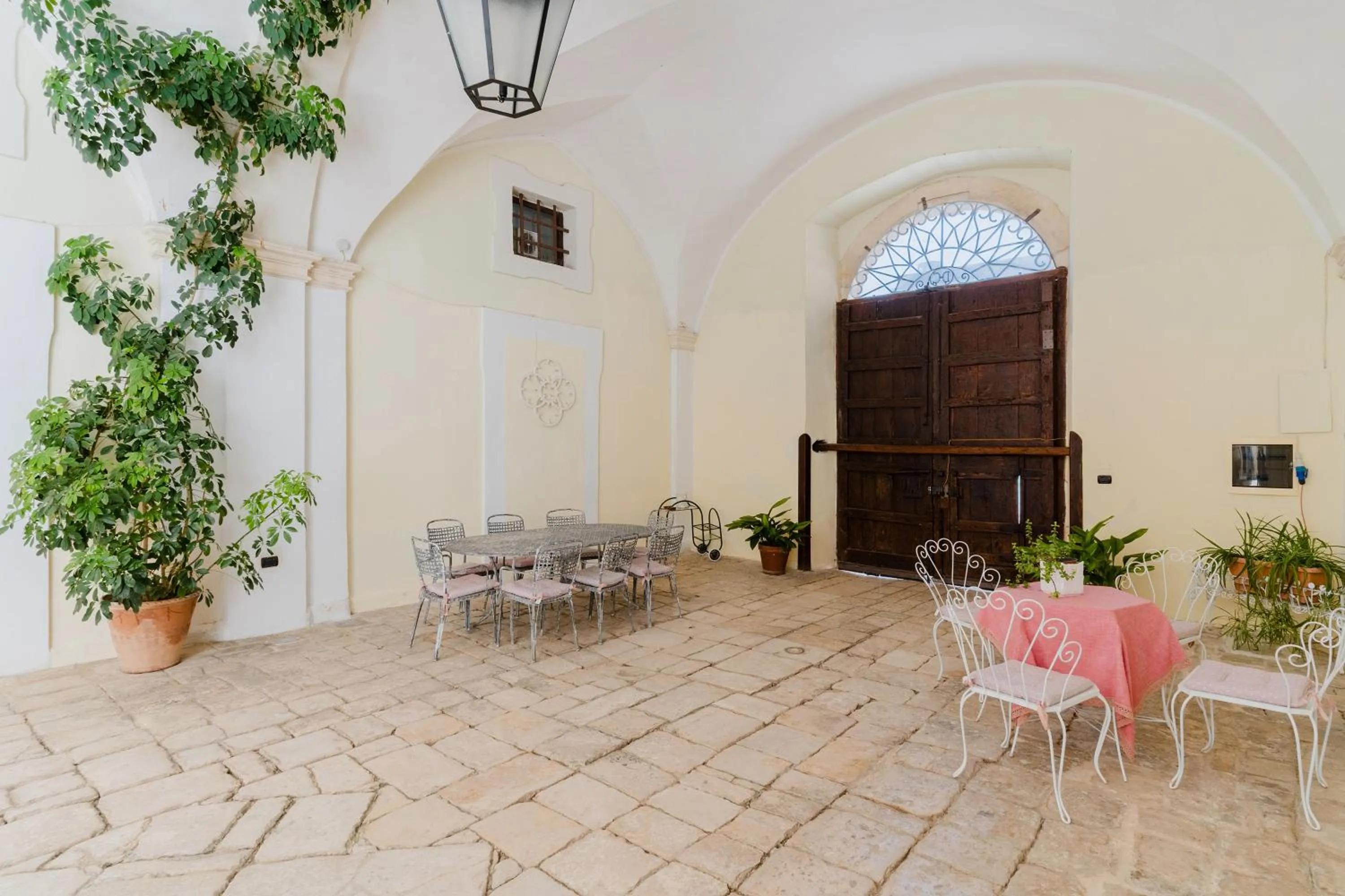 Patio in Palazzo De Castro