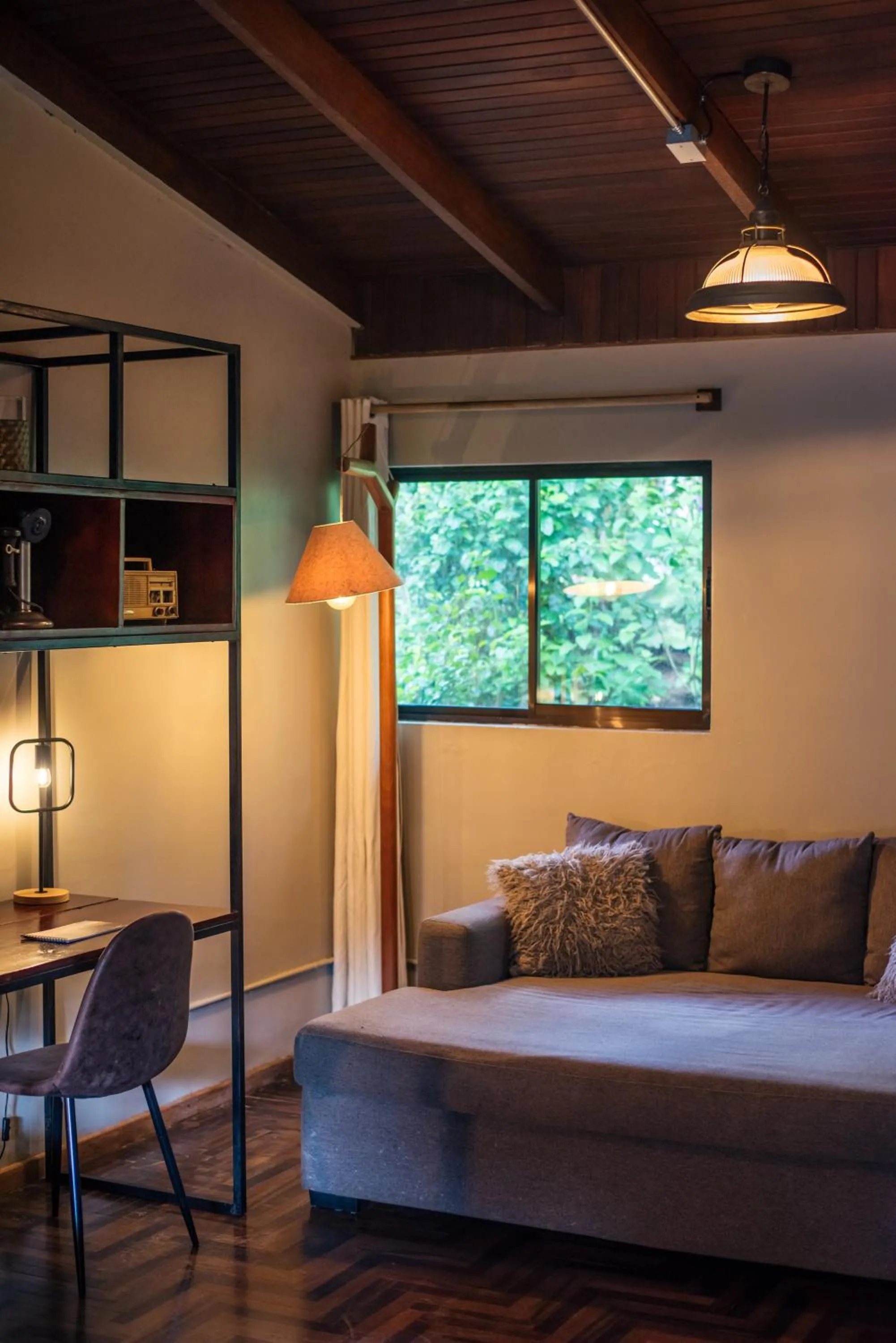 Seating area in Selina Monteverde