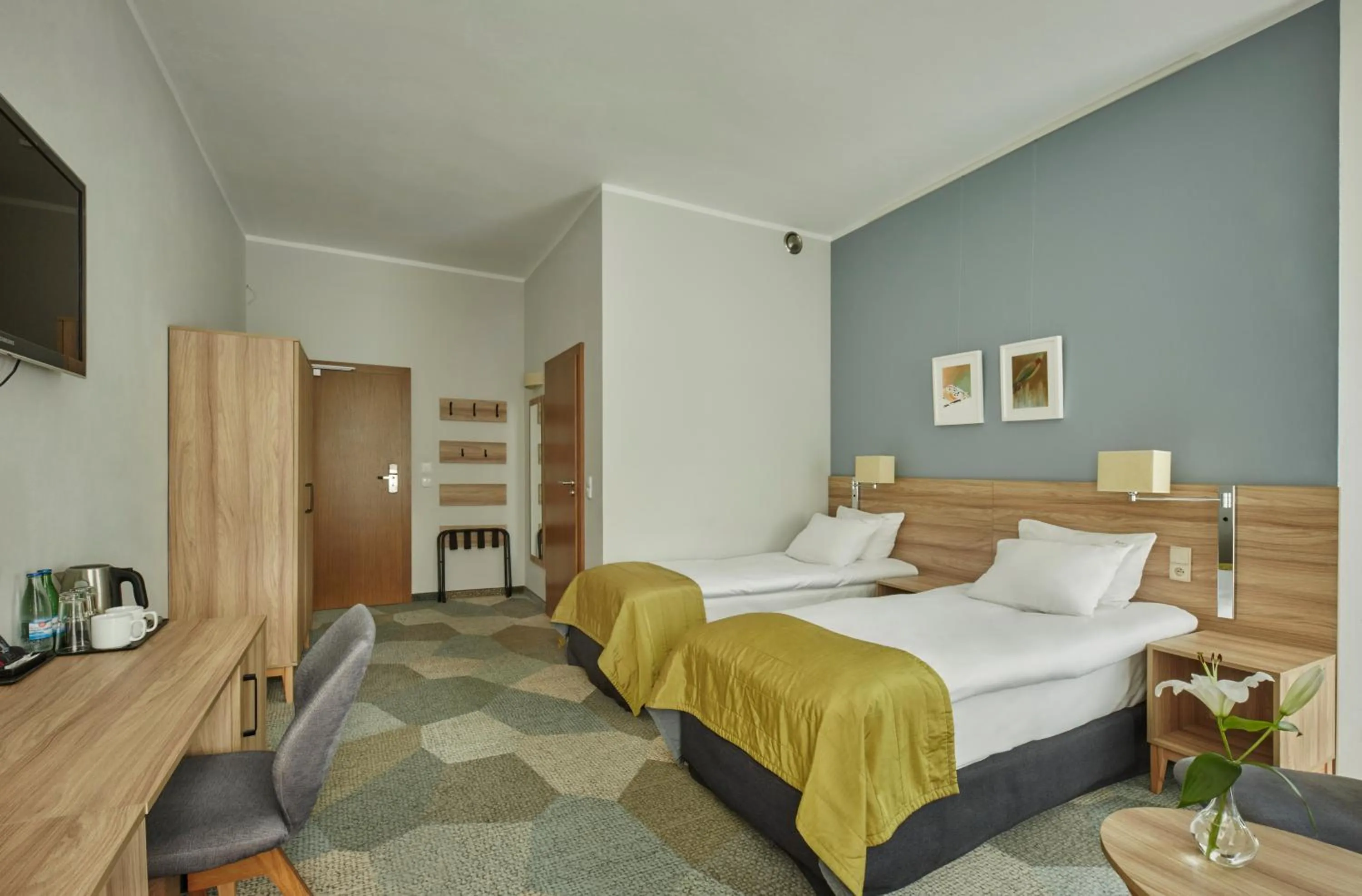 Bed in Impresja Art Resort