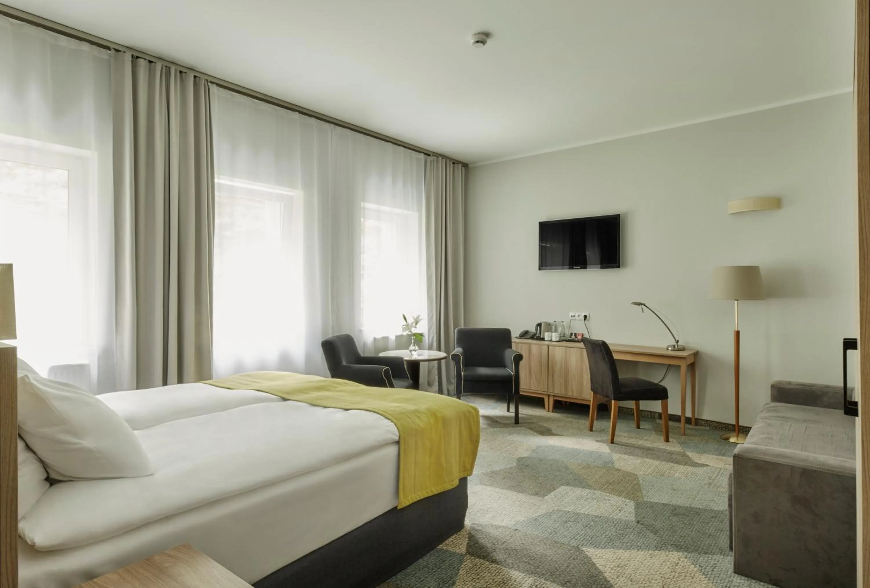 Bed in Impresja Art Resort