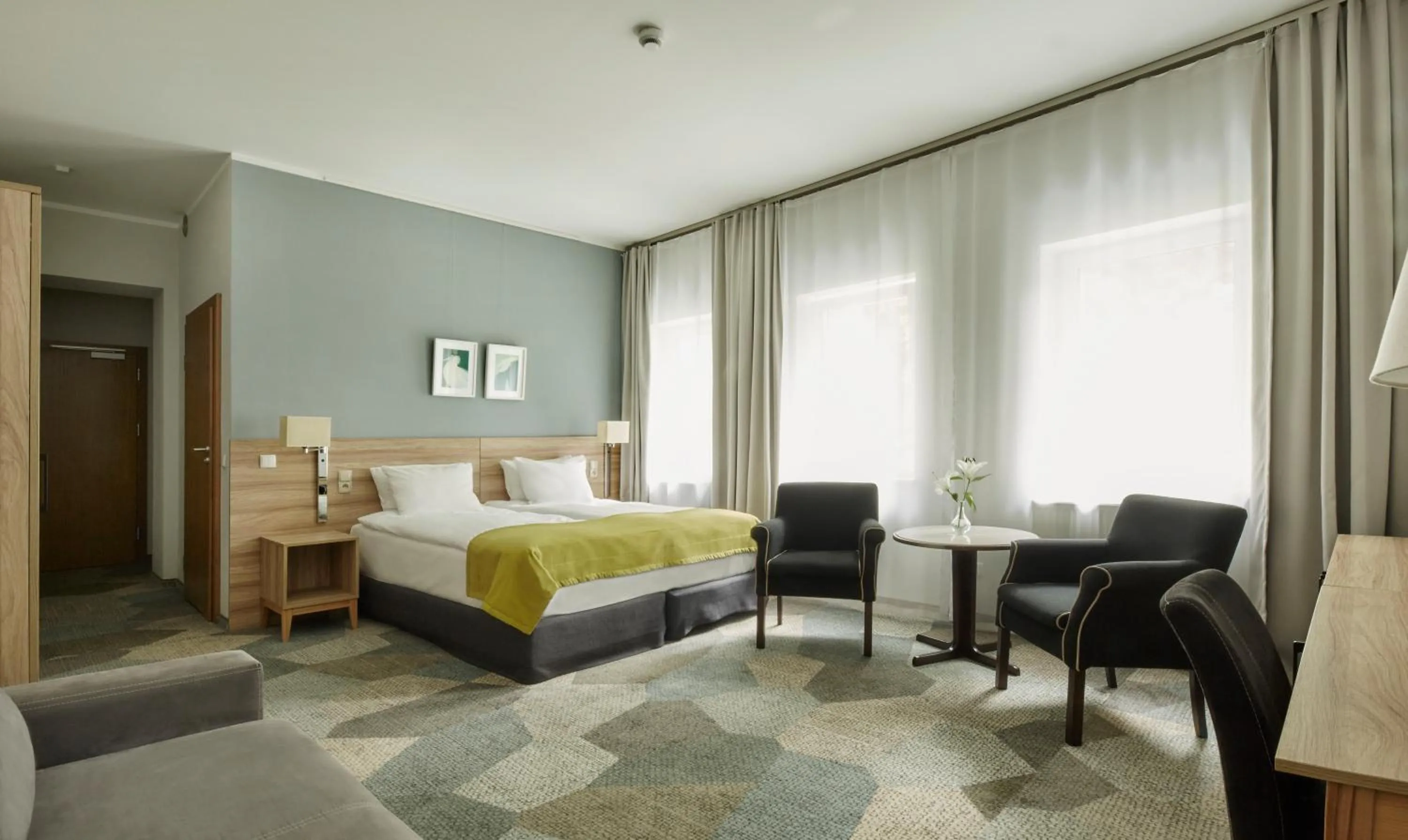 Bed in Impresja Art Resort