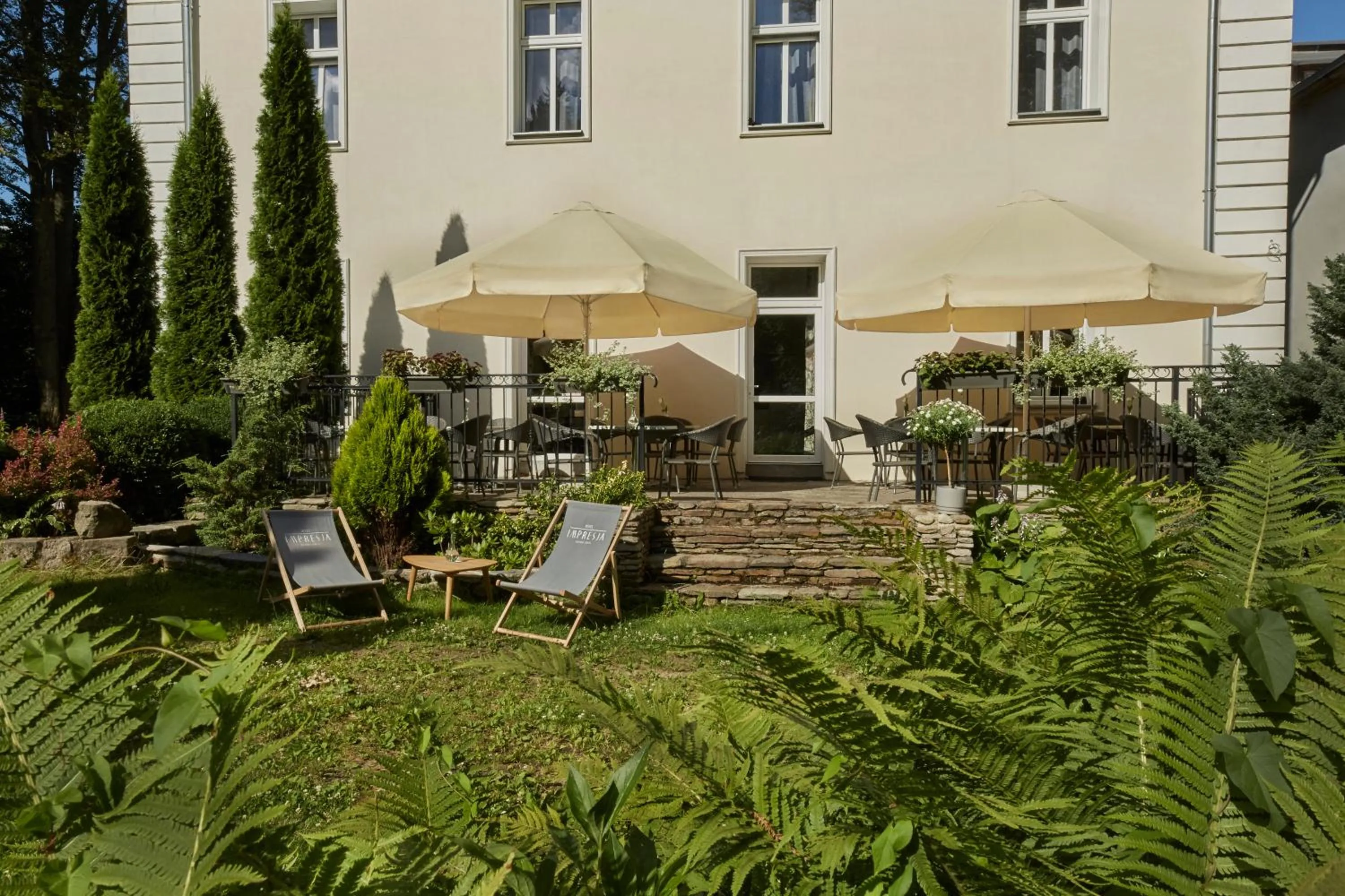 Patio in Impresja Art Resort