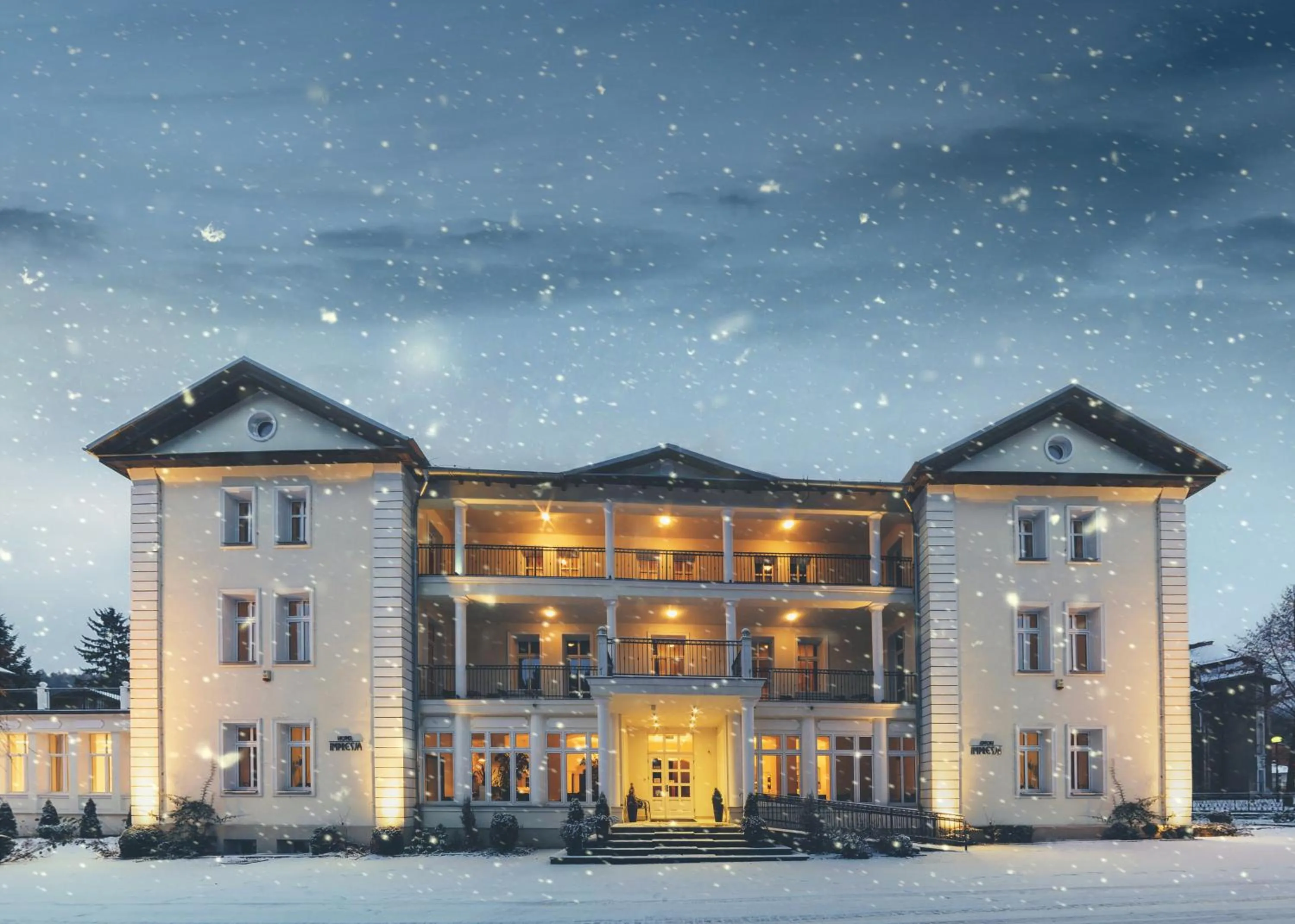 Facade/entrance in Impresja Art Resort