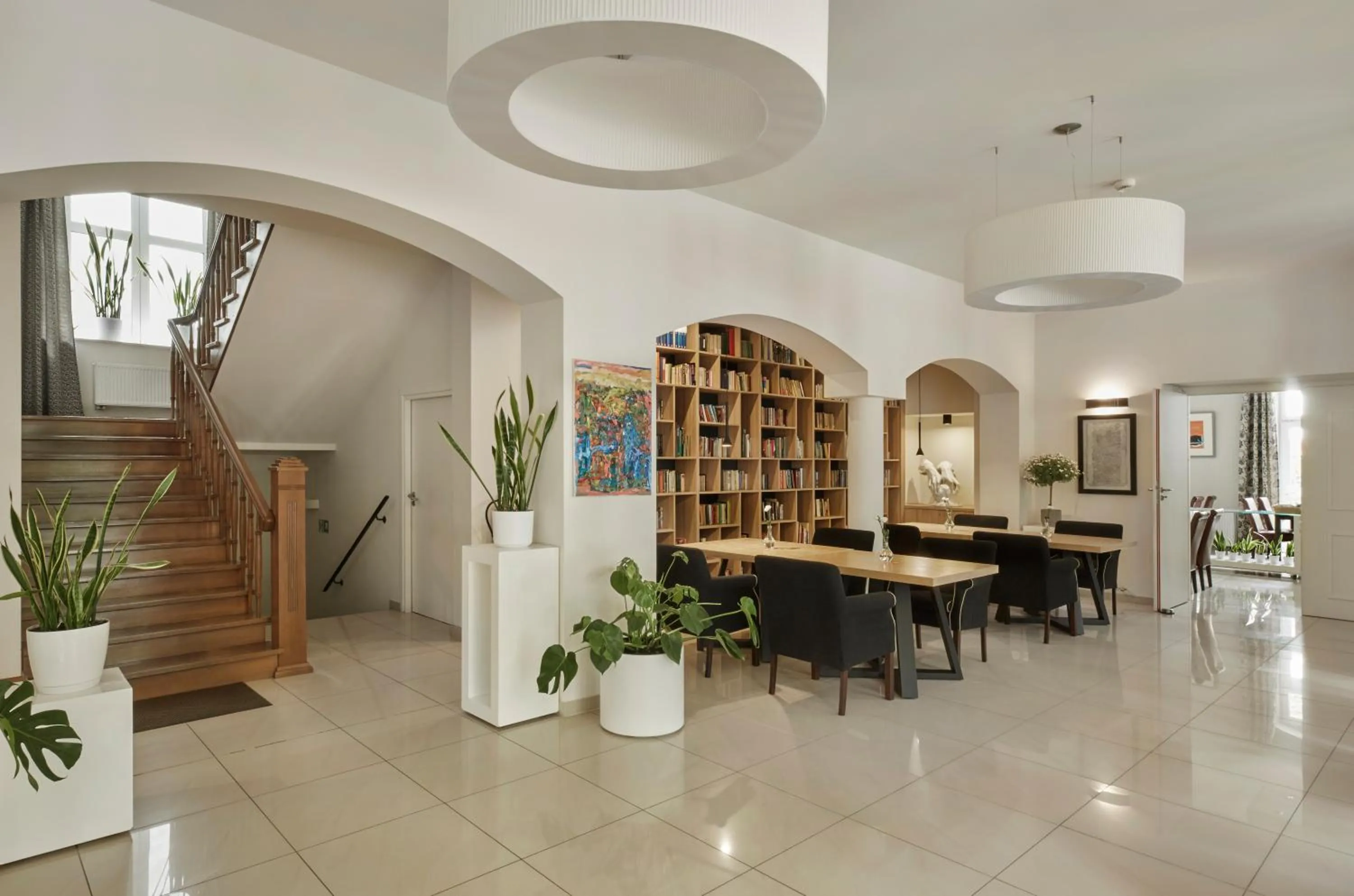 Lobby or reception in Impresja Art Resort