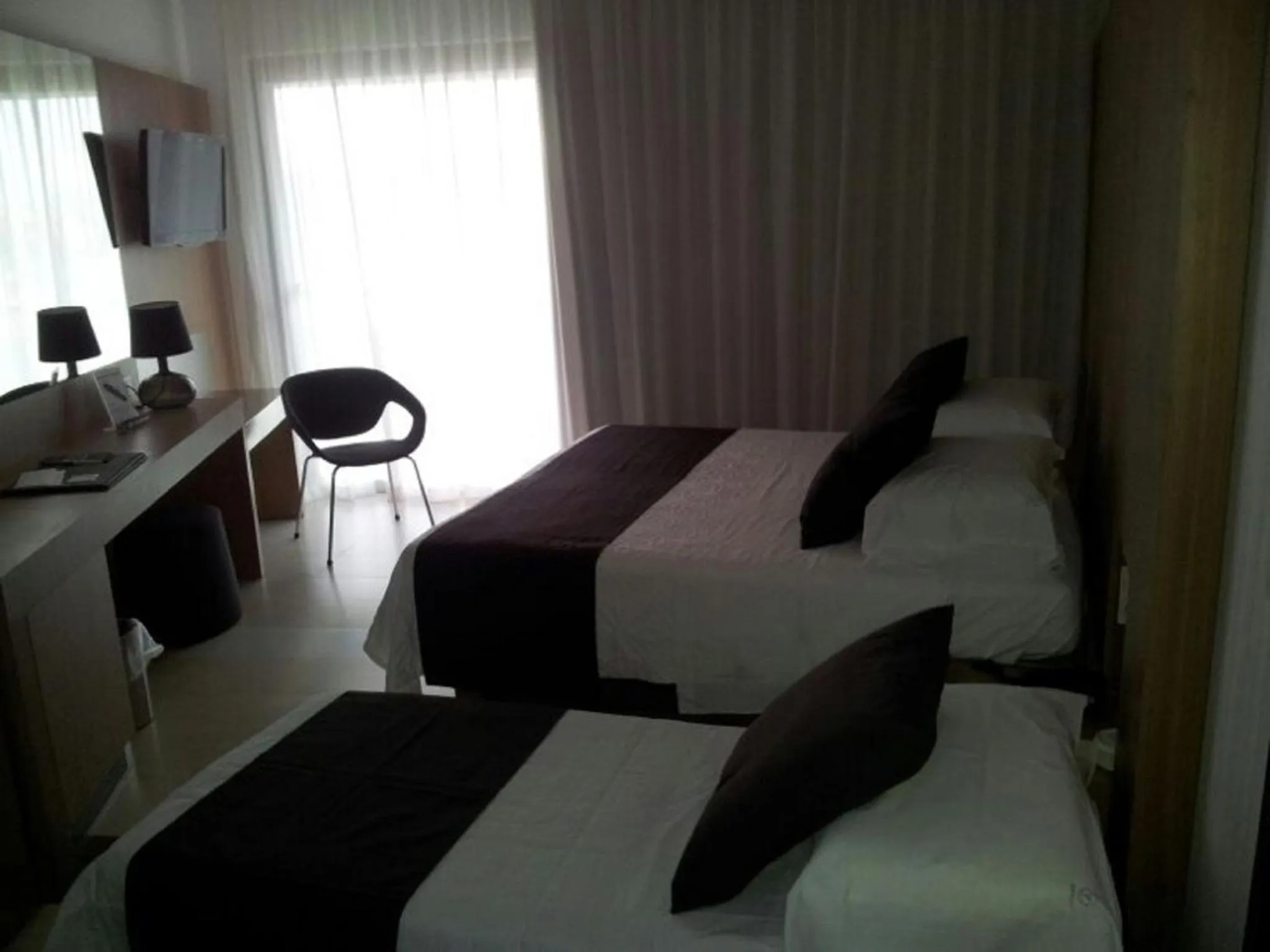Bed in Eolian Milazzo Hotel