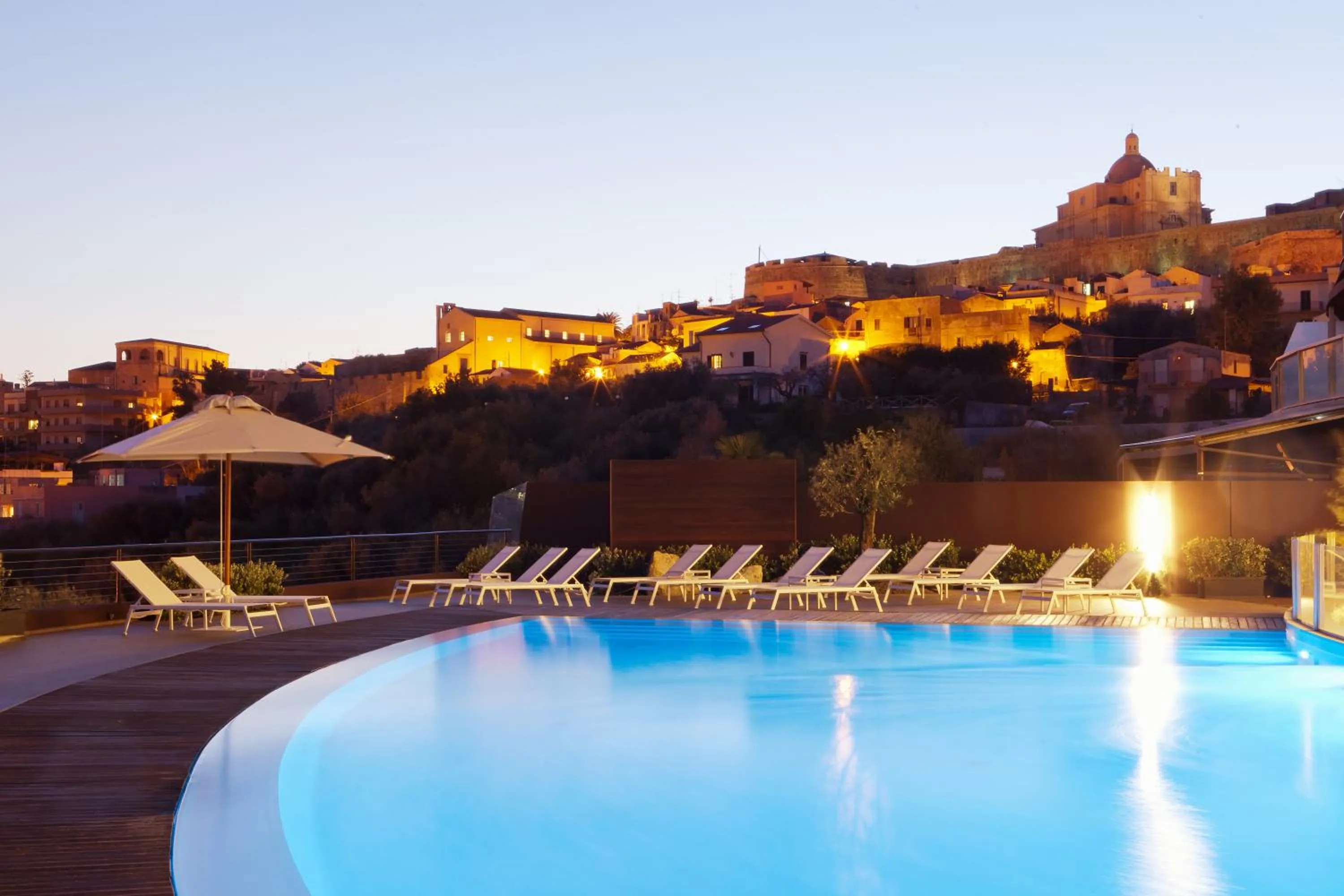 Swimming pool in Eolian Milazzo Hotel