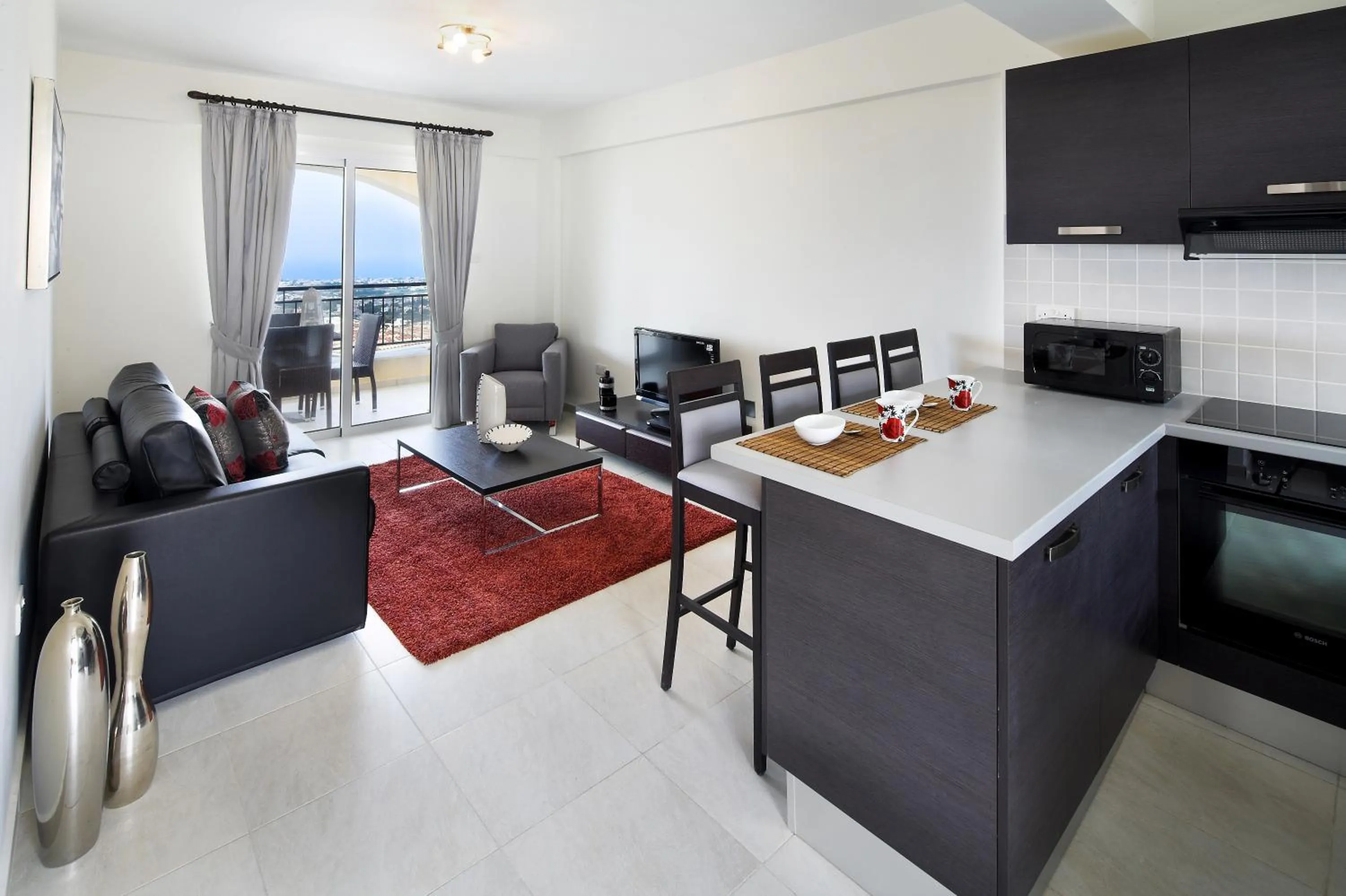 Seating area in Club St. George