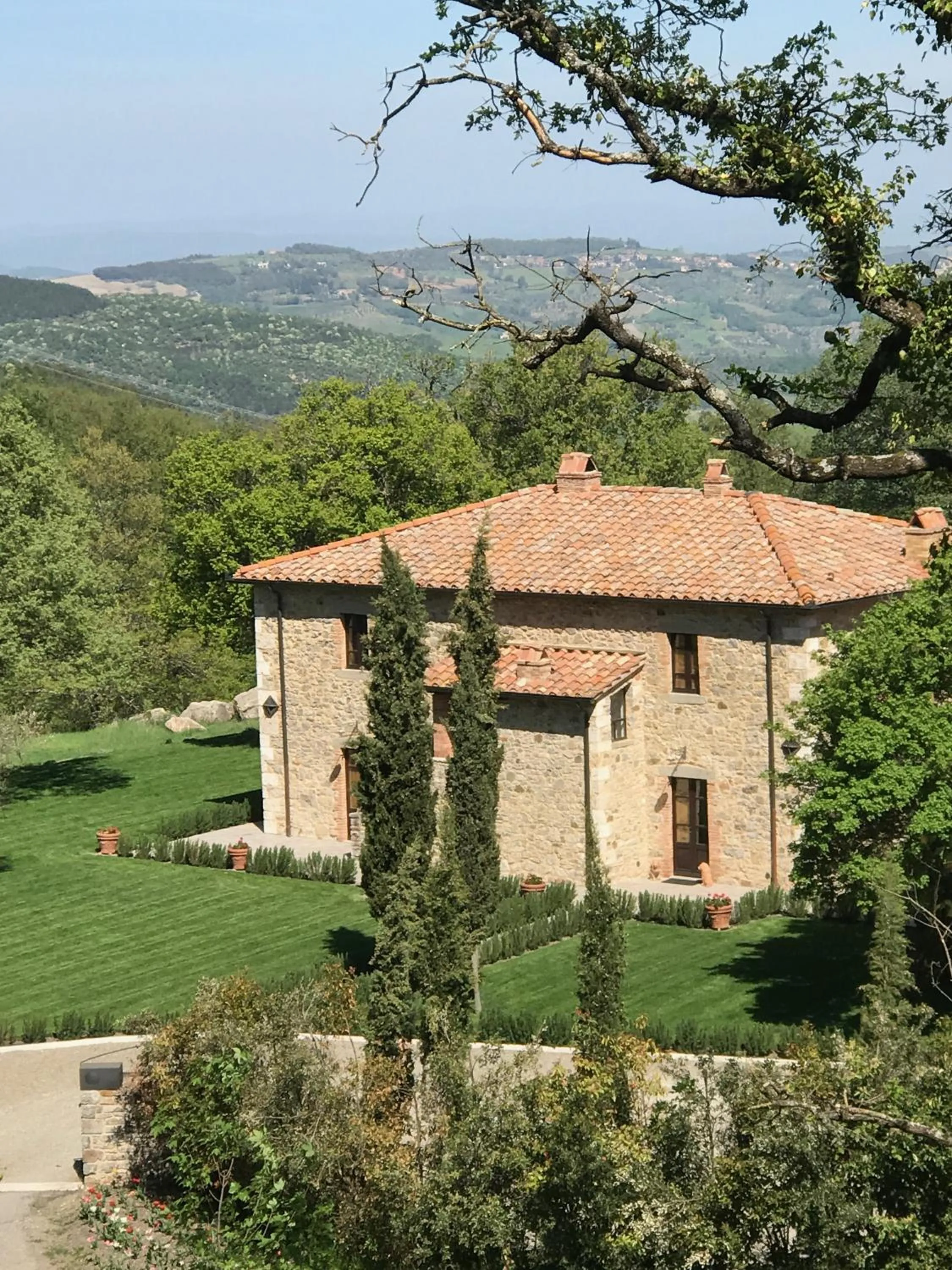 Bird's eye view in BelSentiero