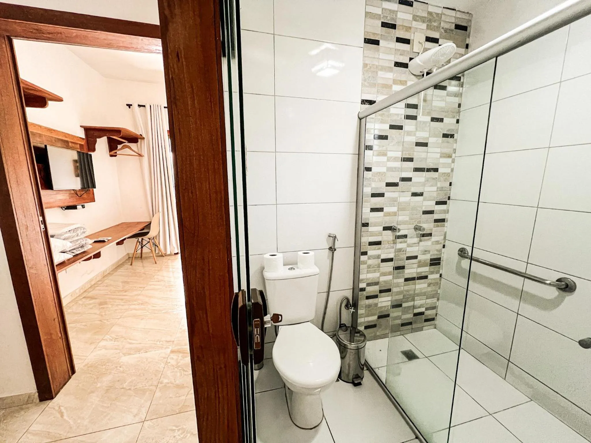Bathroom in Conchas do Mar Residence