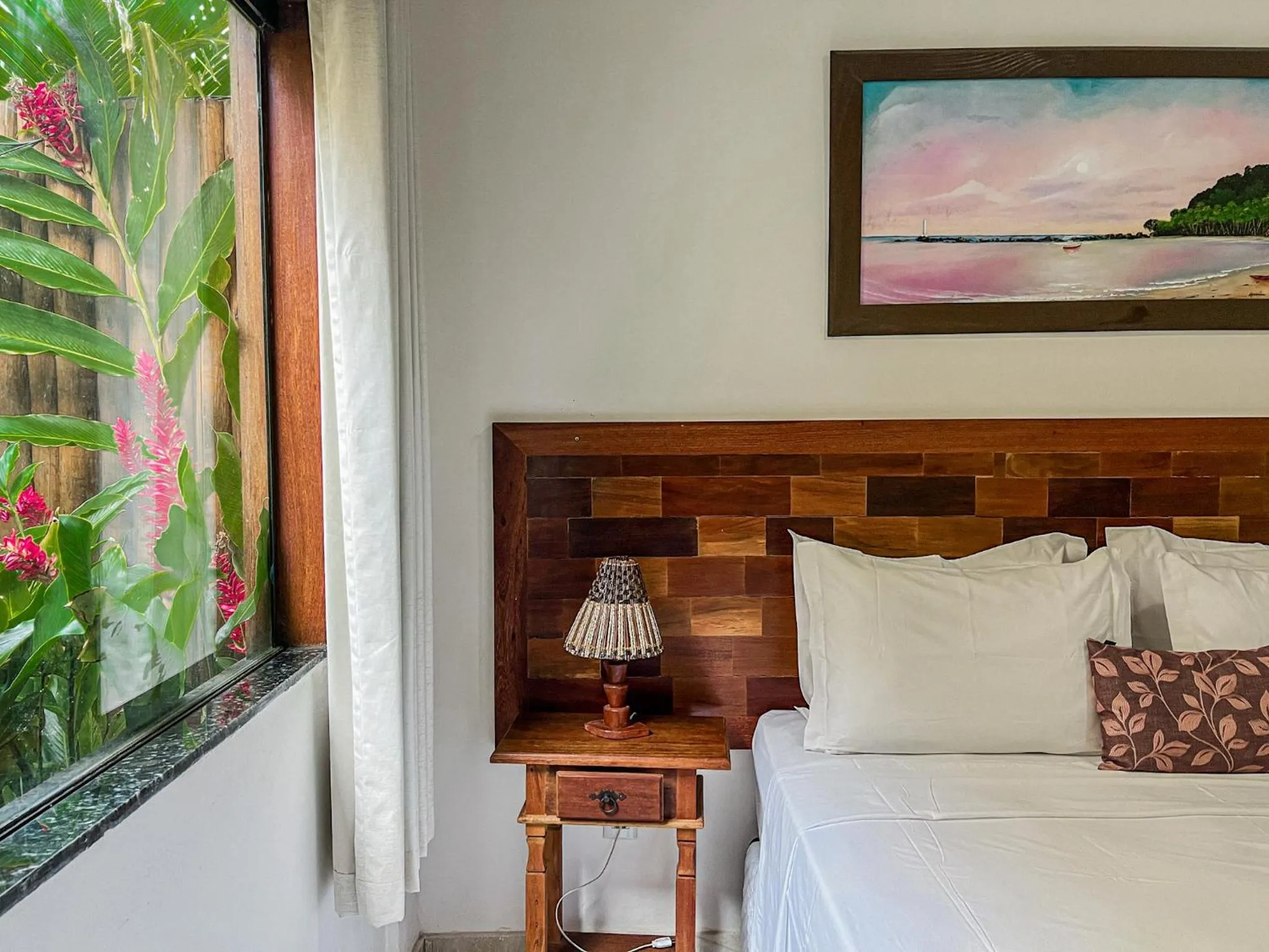 Bed in Conchas do Mar Residence