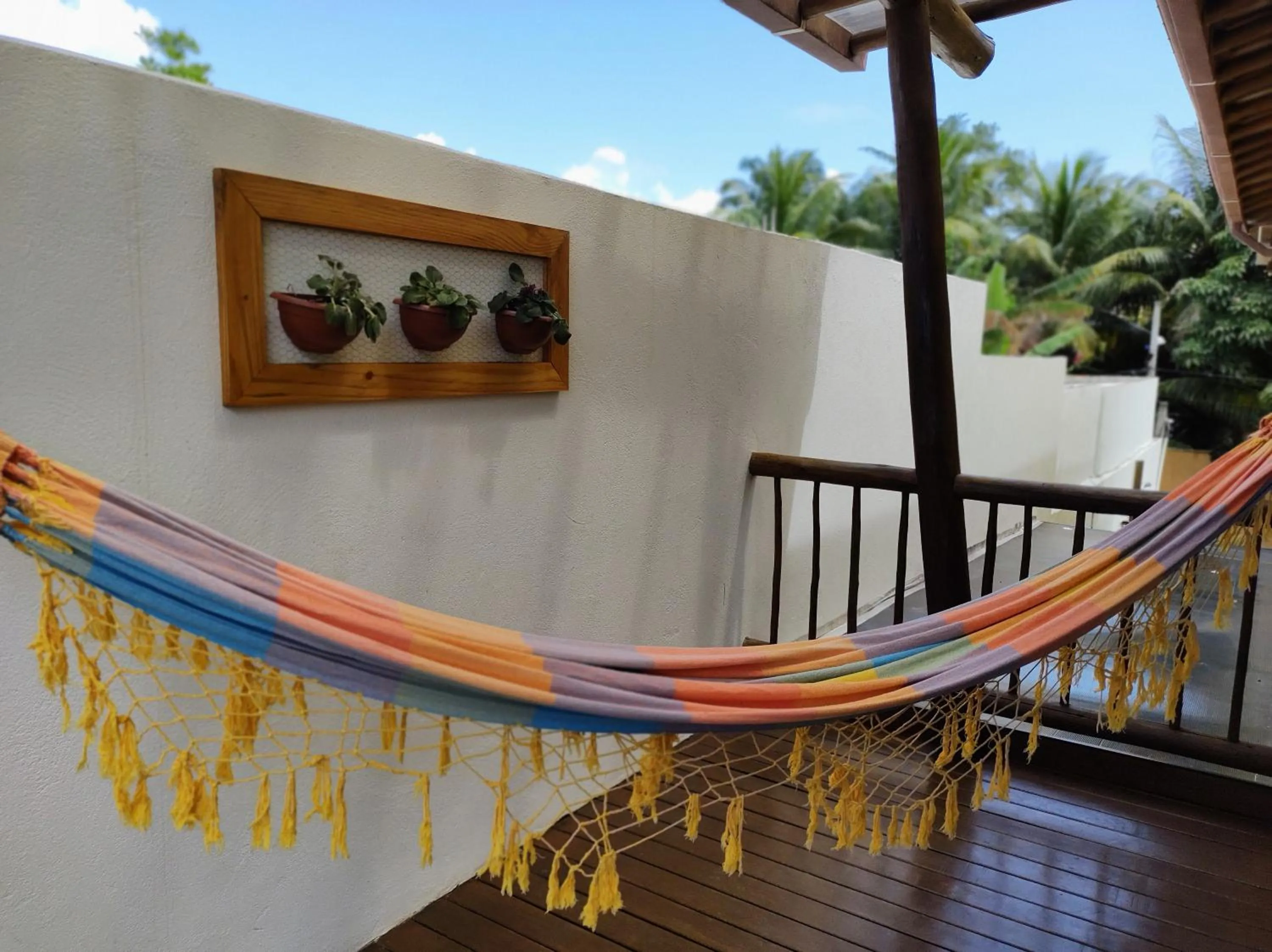 Balcony/Terrace in Conchas do Mar Residence