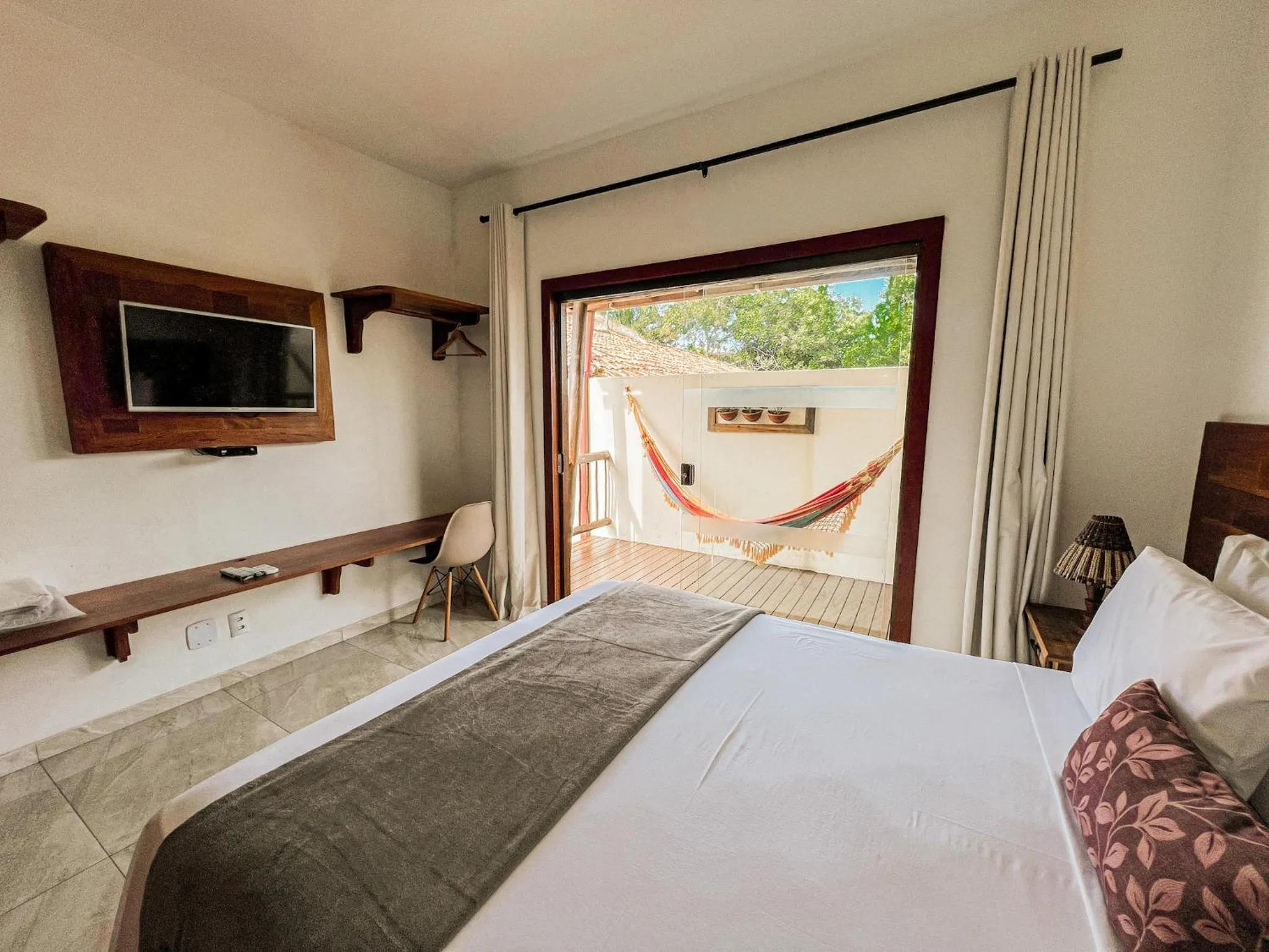 Bed in Conchas do Mar Residence