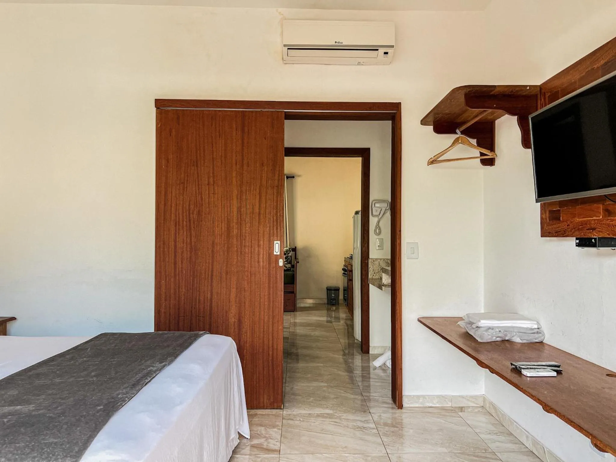 Bed in Conchas do Mar Residence