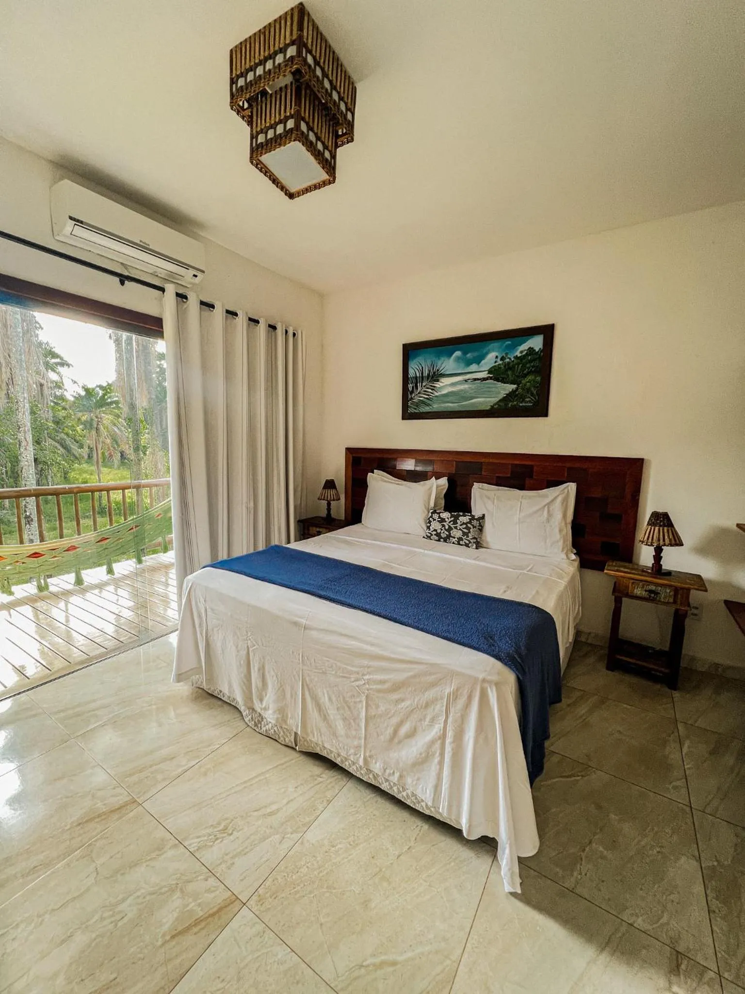 Bed in Conchas do Mar Residence