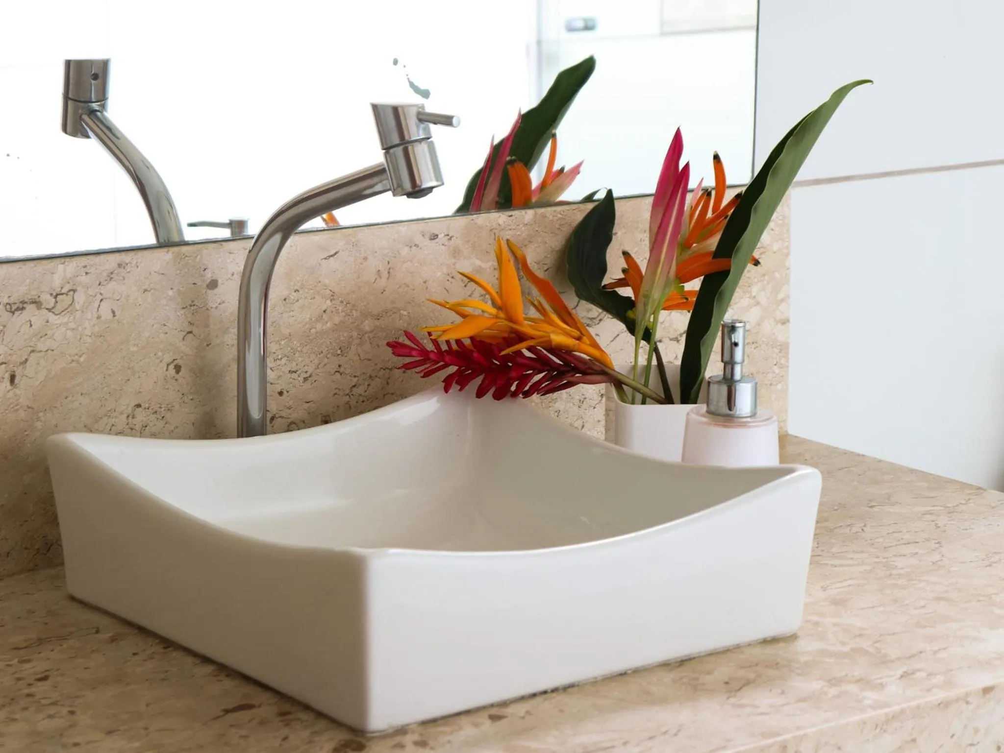 Bathroom in Conchas do Mar Residence