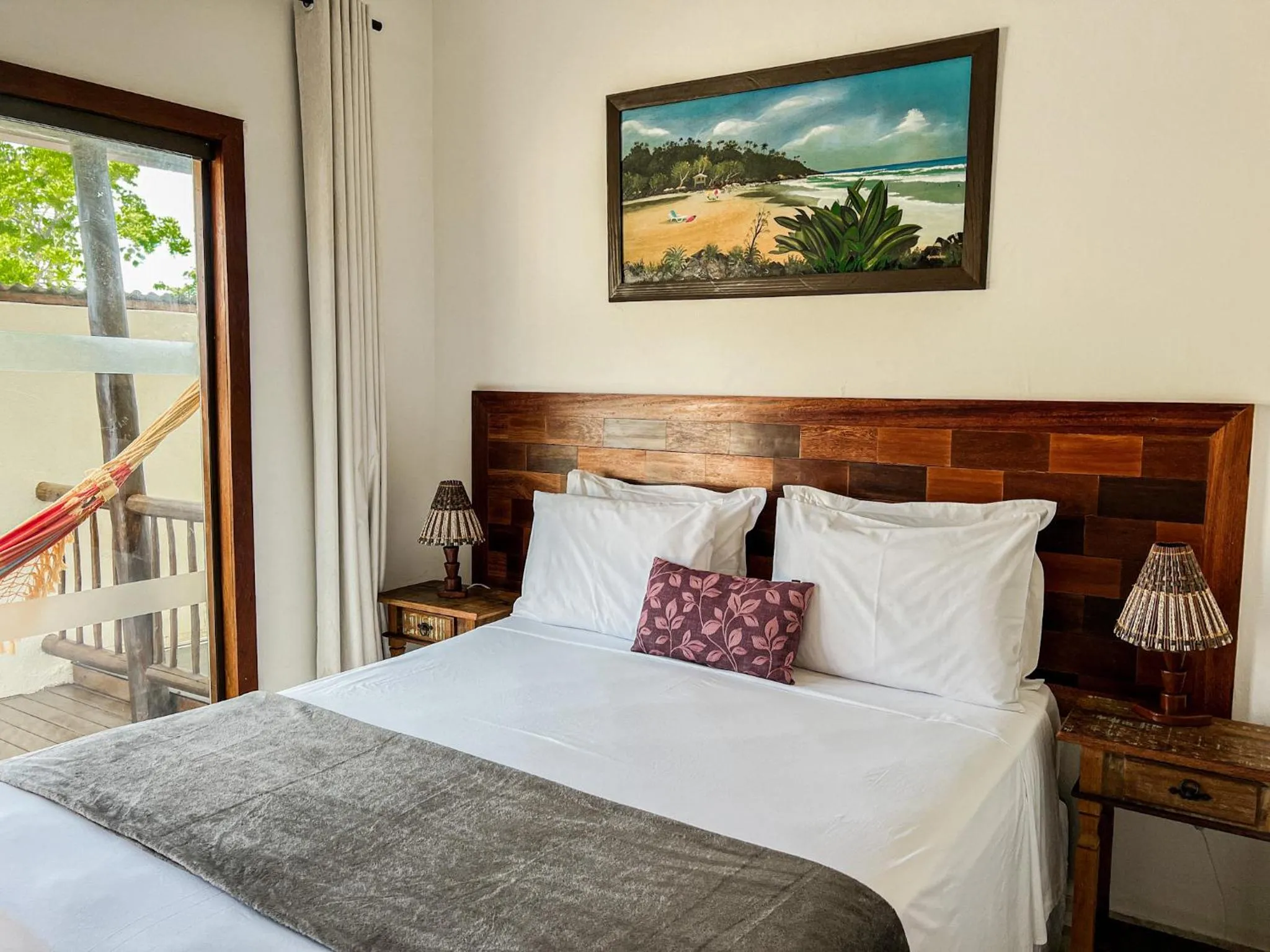 Bed in Conchas do Mar Residence