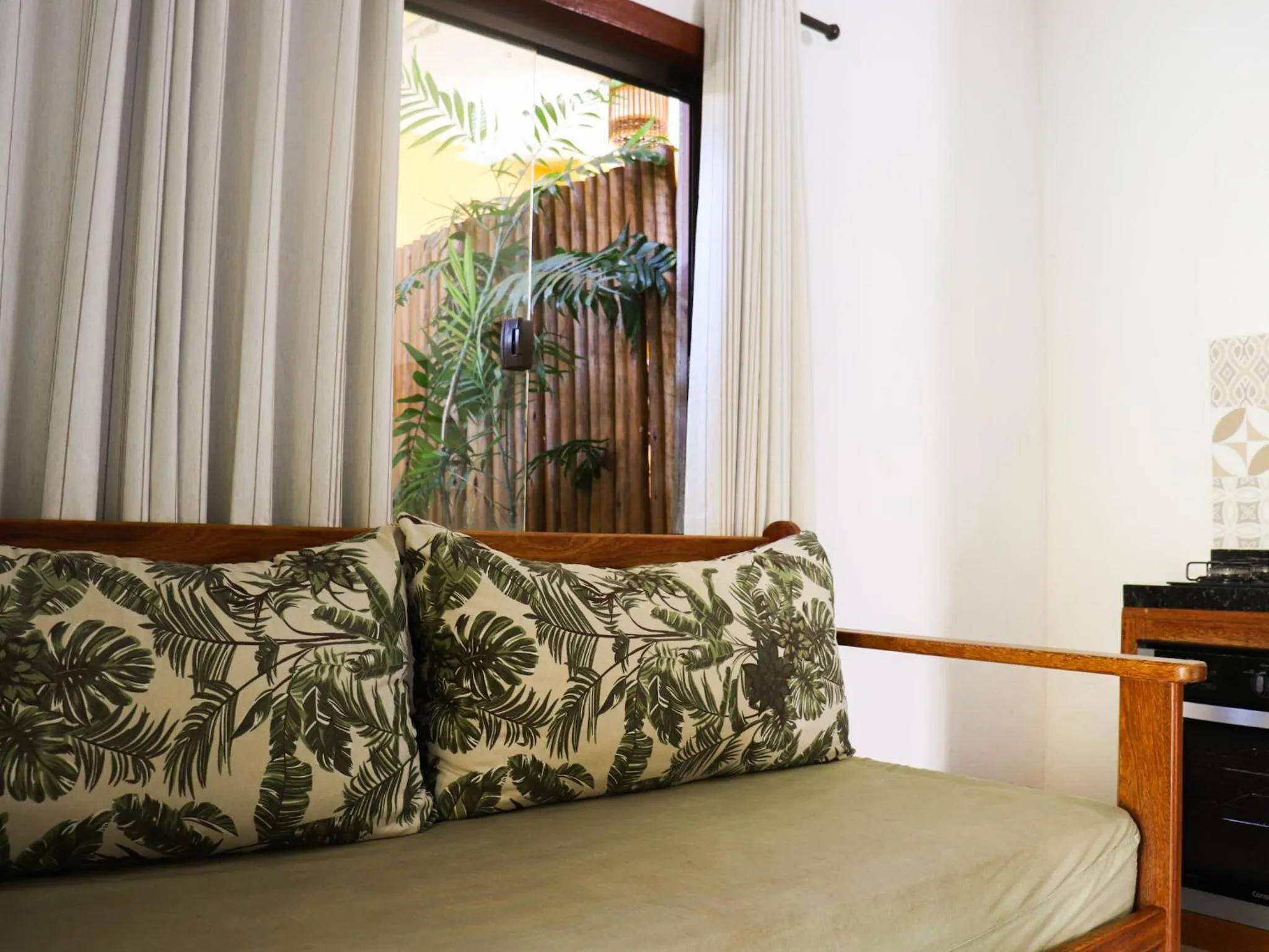 Living room in Conchas do Mar Residence