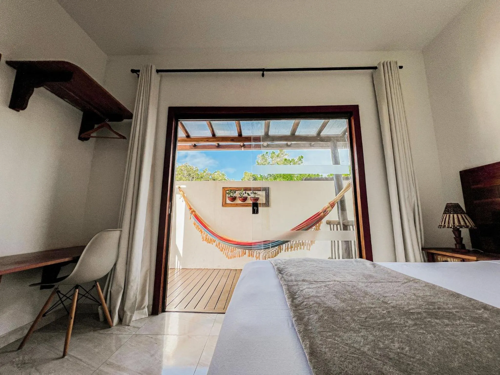 Bed in Conchas do Mar Residence