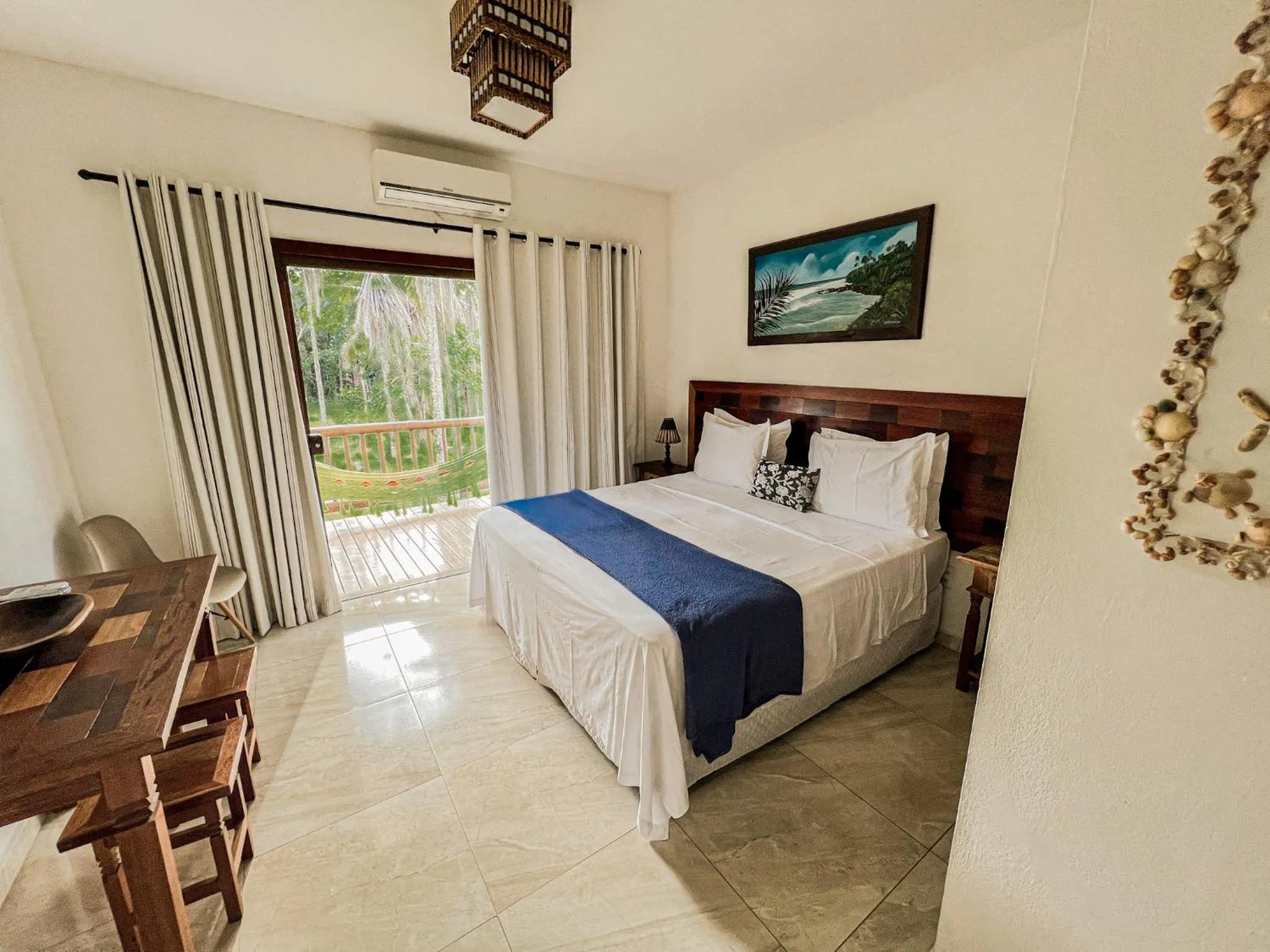 Bed in Conchas do Mar Residence