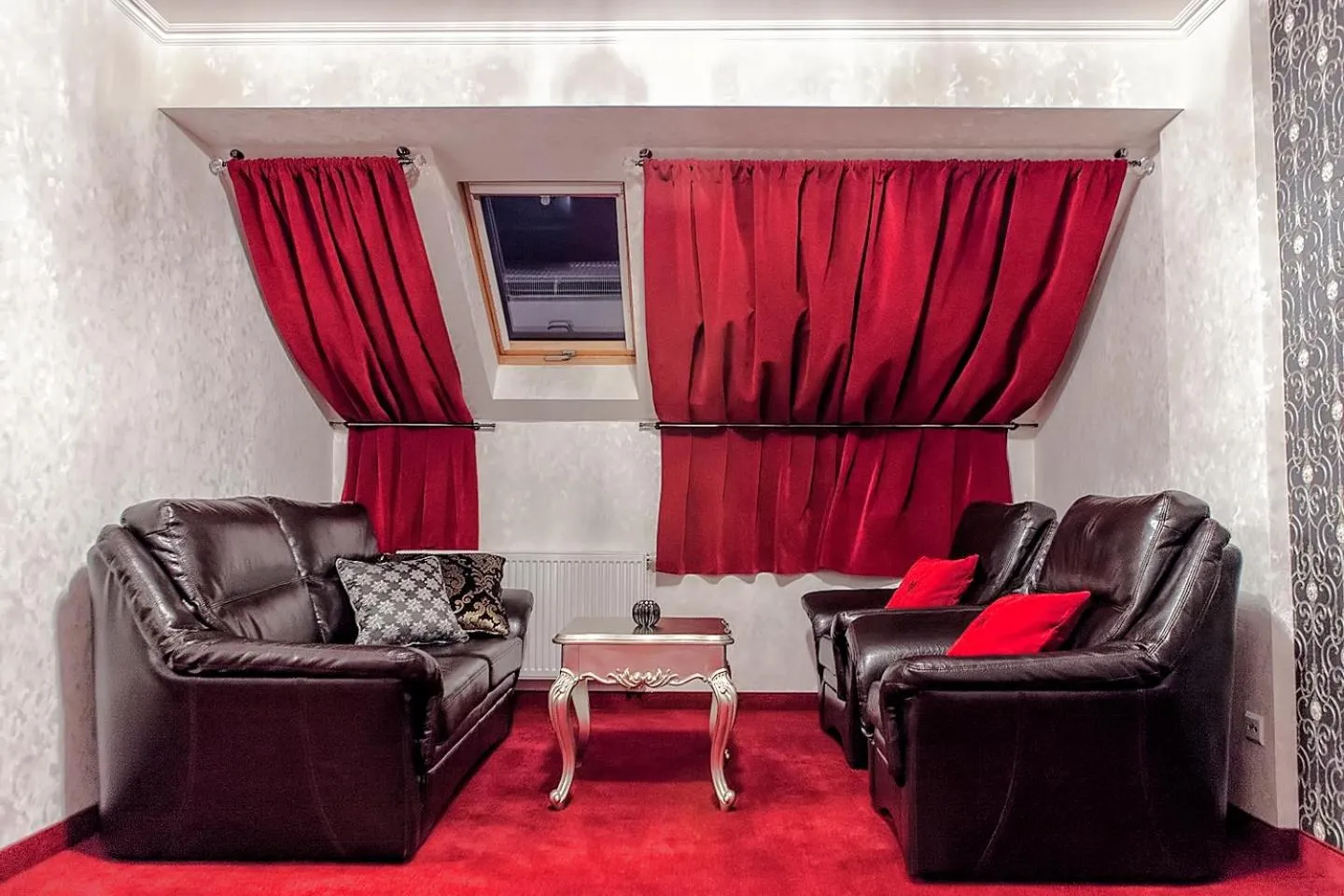 Seating area in Hotel Lord Dębica