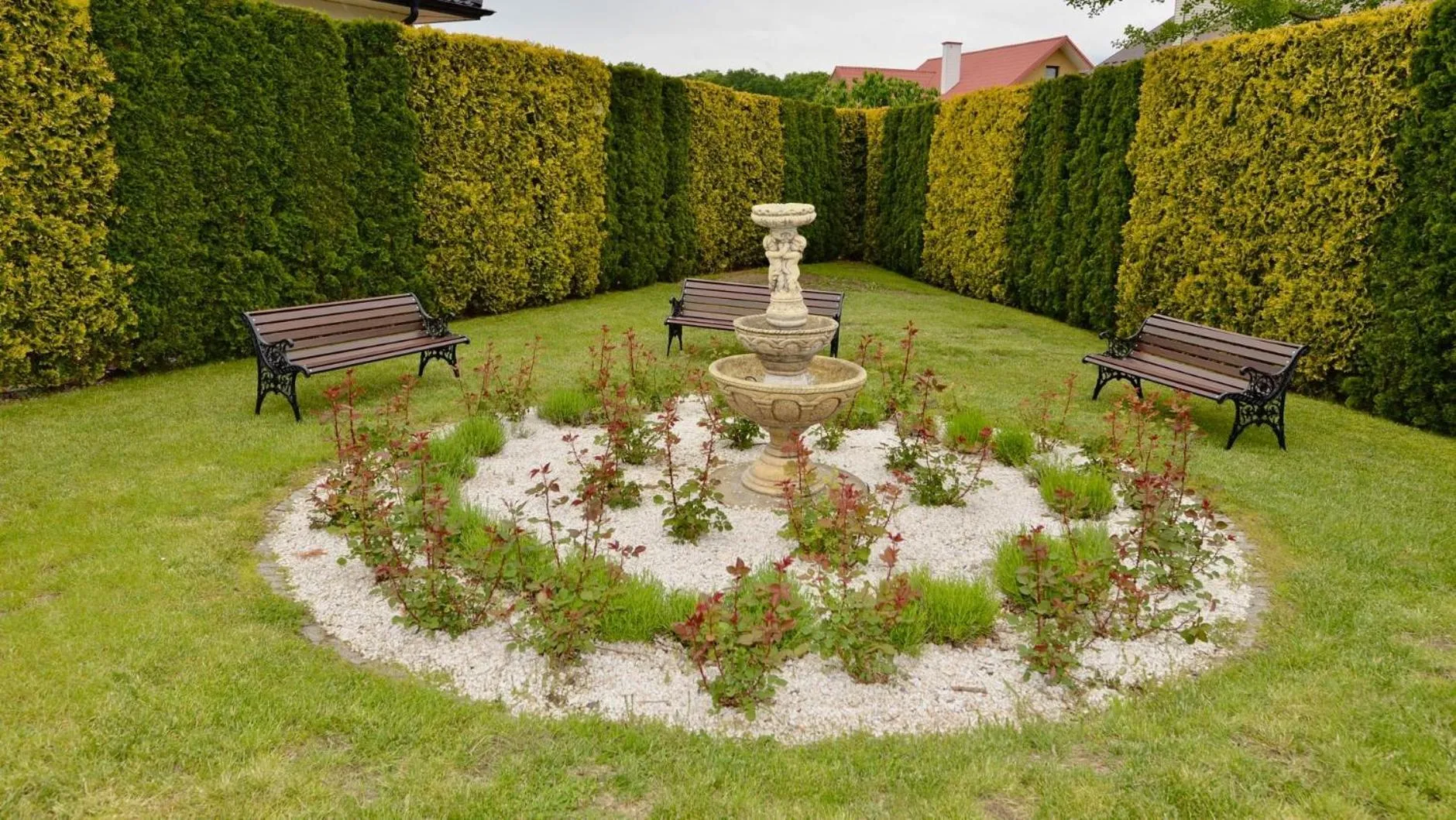 Garden in Hotel Lord Dębica