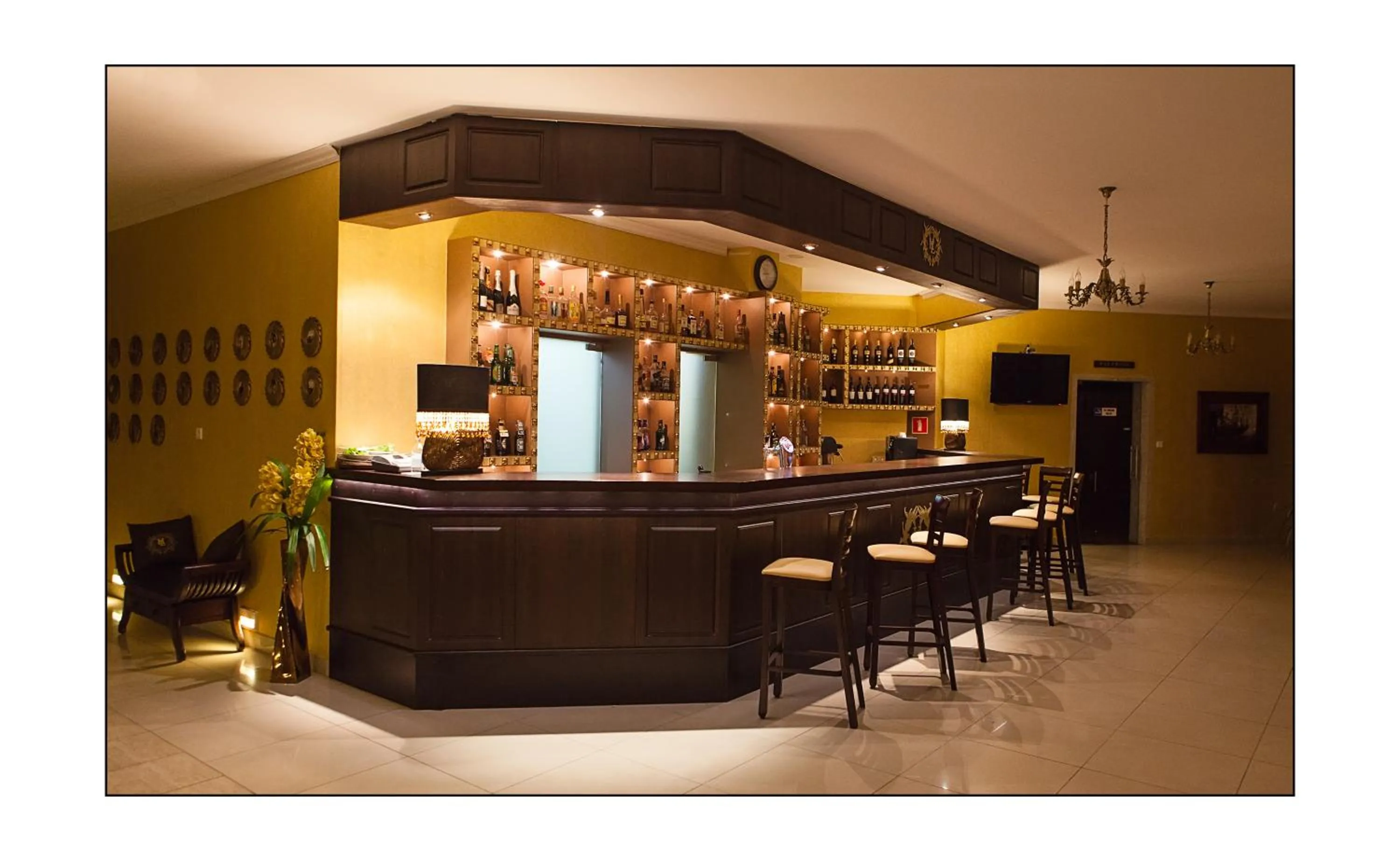 Lounge or bar in Hotel Lord Dębica