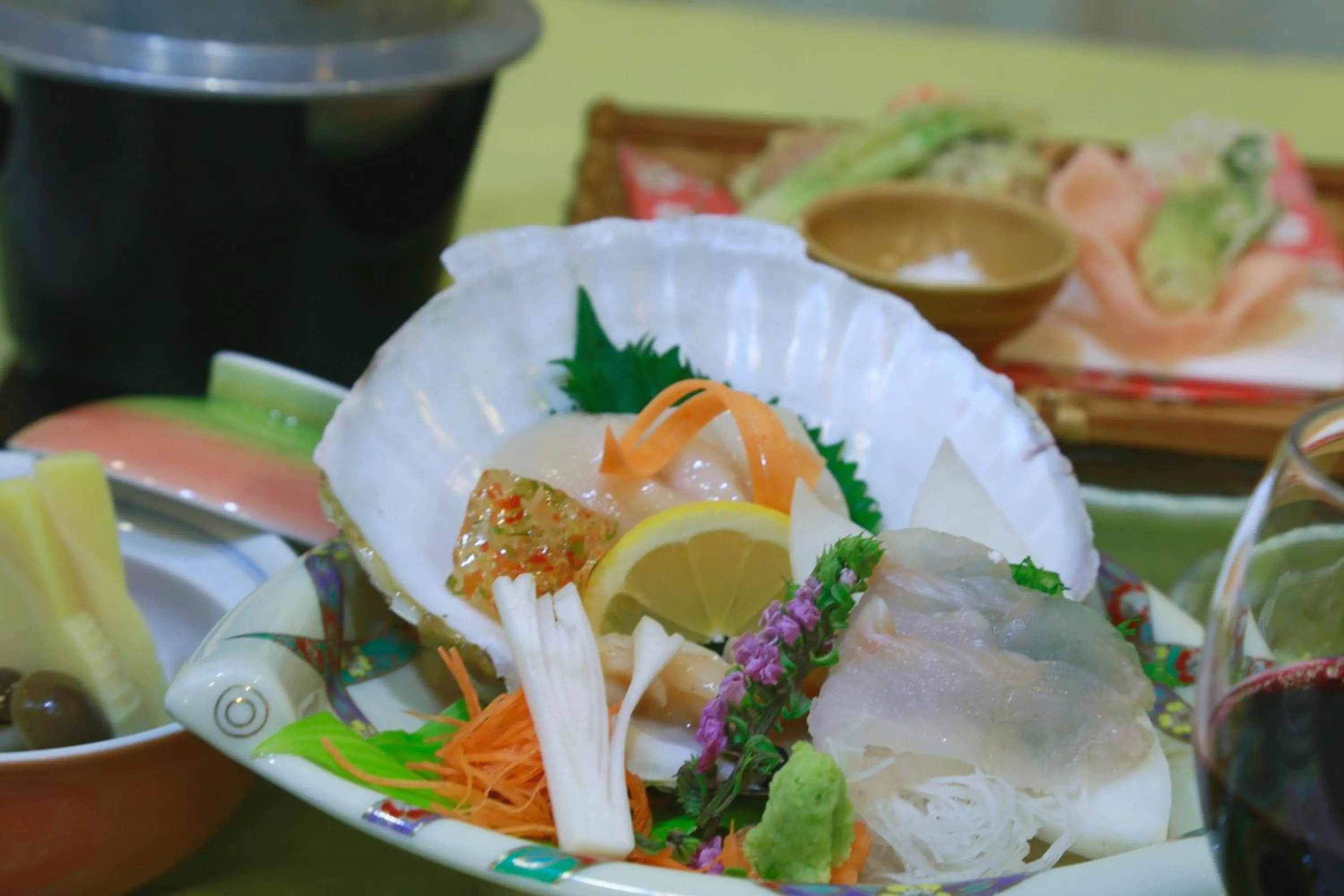 Food close-up in Eboshiso