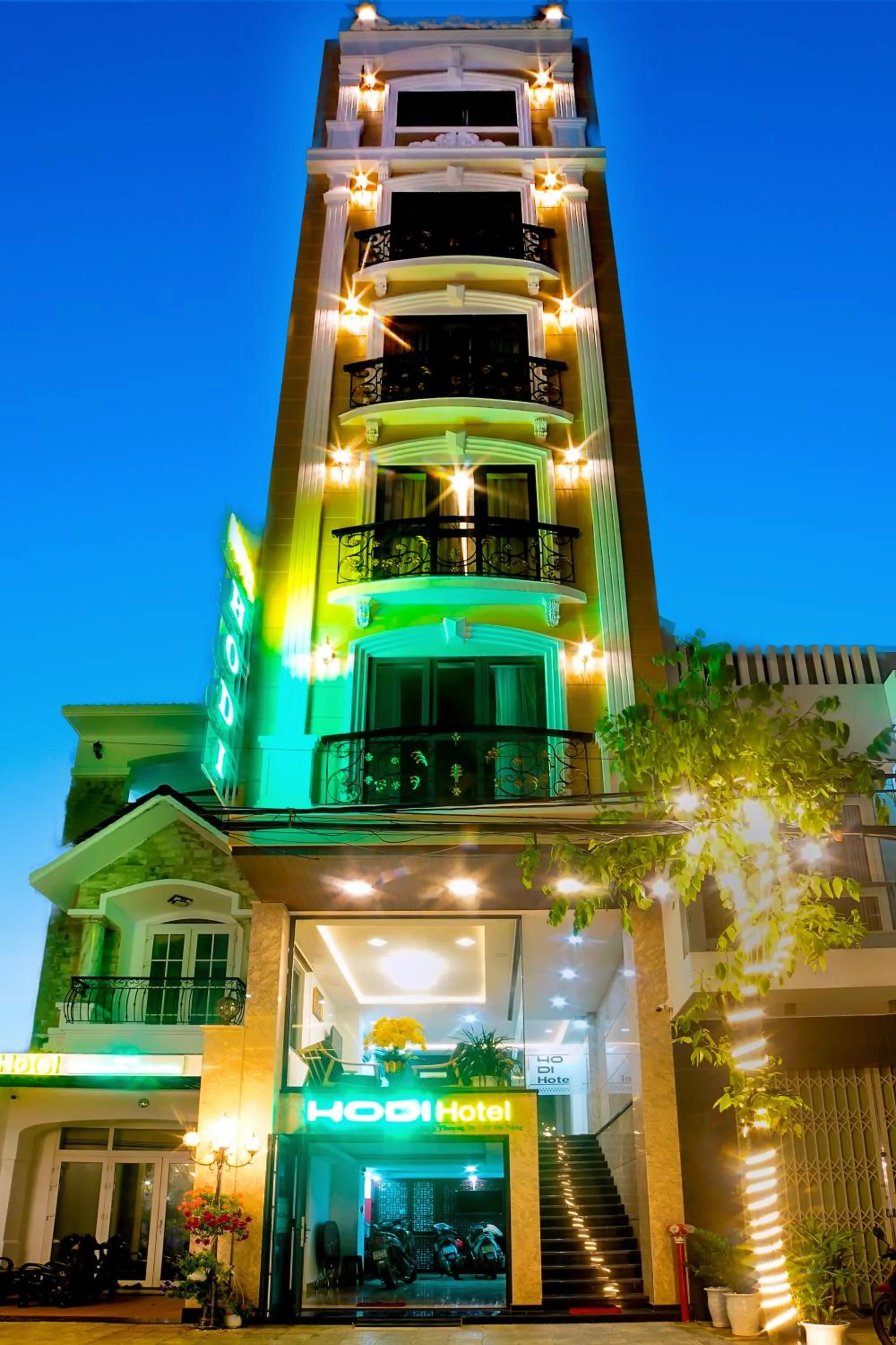 Property building in HODI Hotel