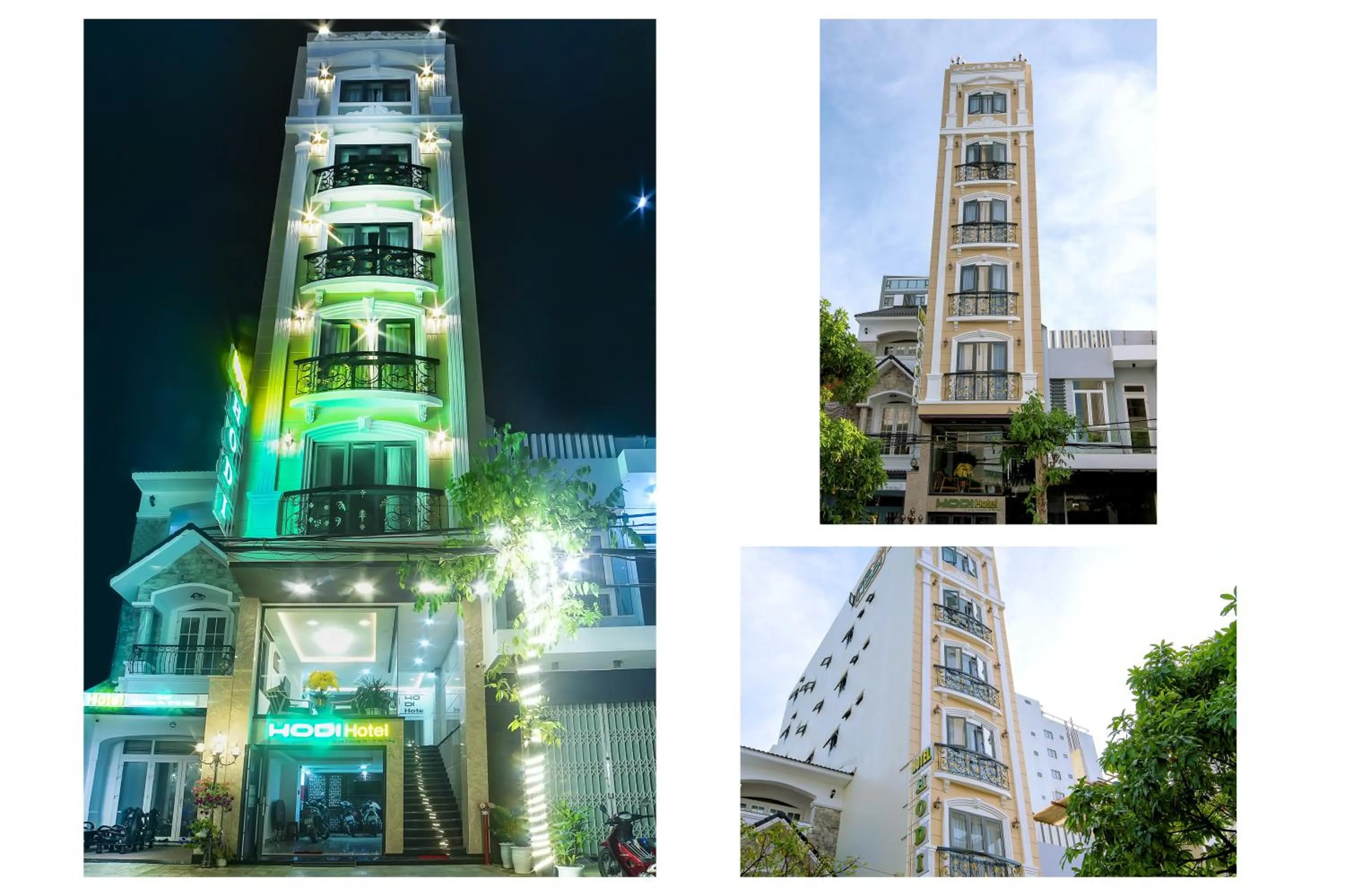 Facade/entrance in HODI Hotel