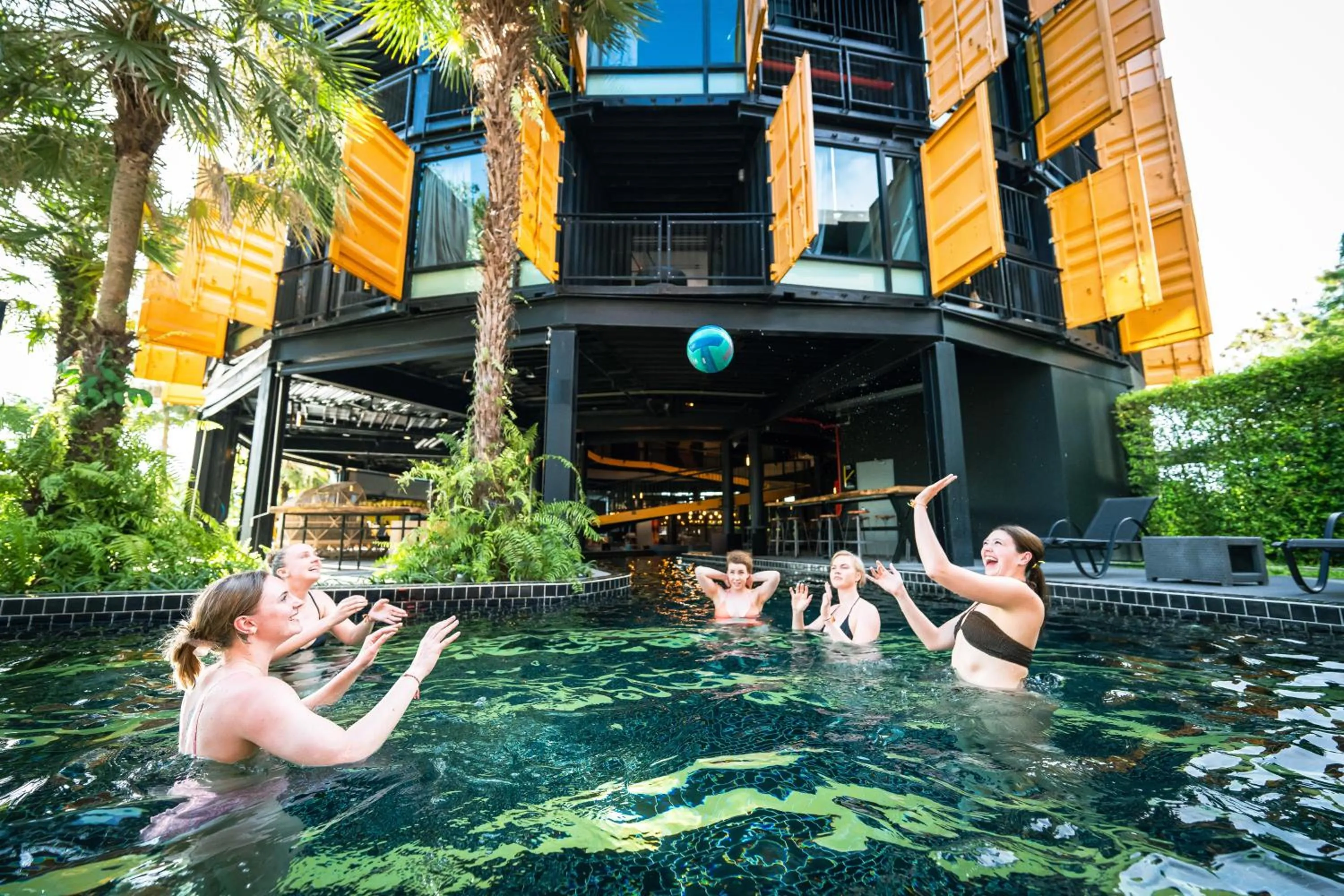 Swimming pool in Hivetel Phuket